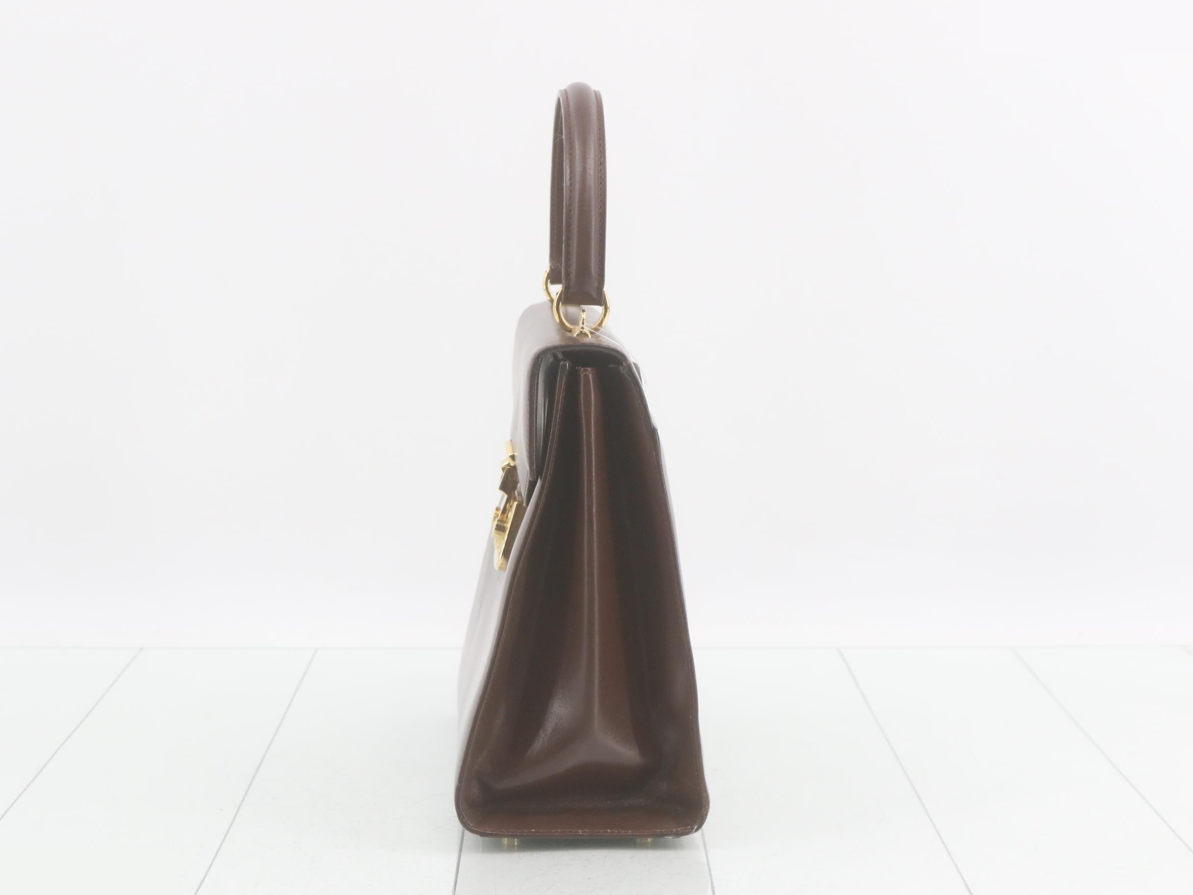 Lady Lock Leather Handbag — view 3