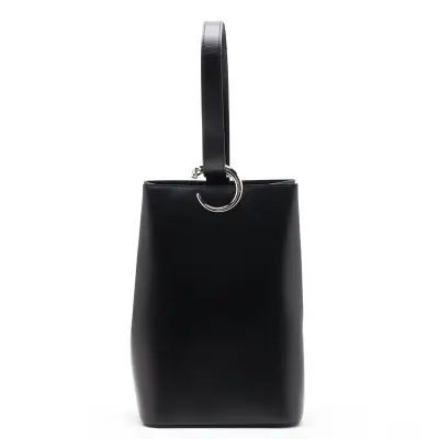 Panthère Leather Shoulder Bag, Black