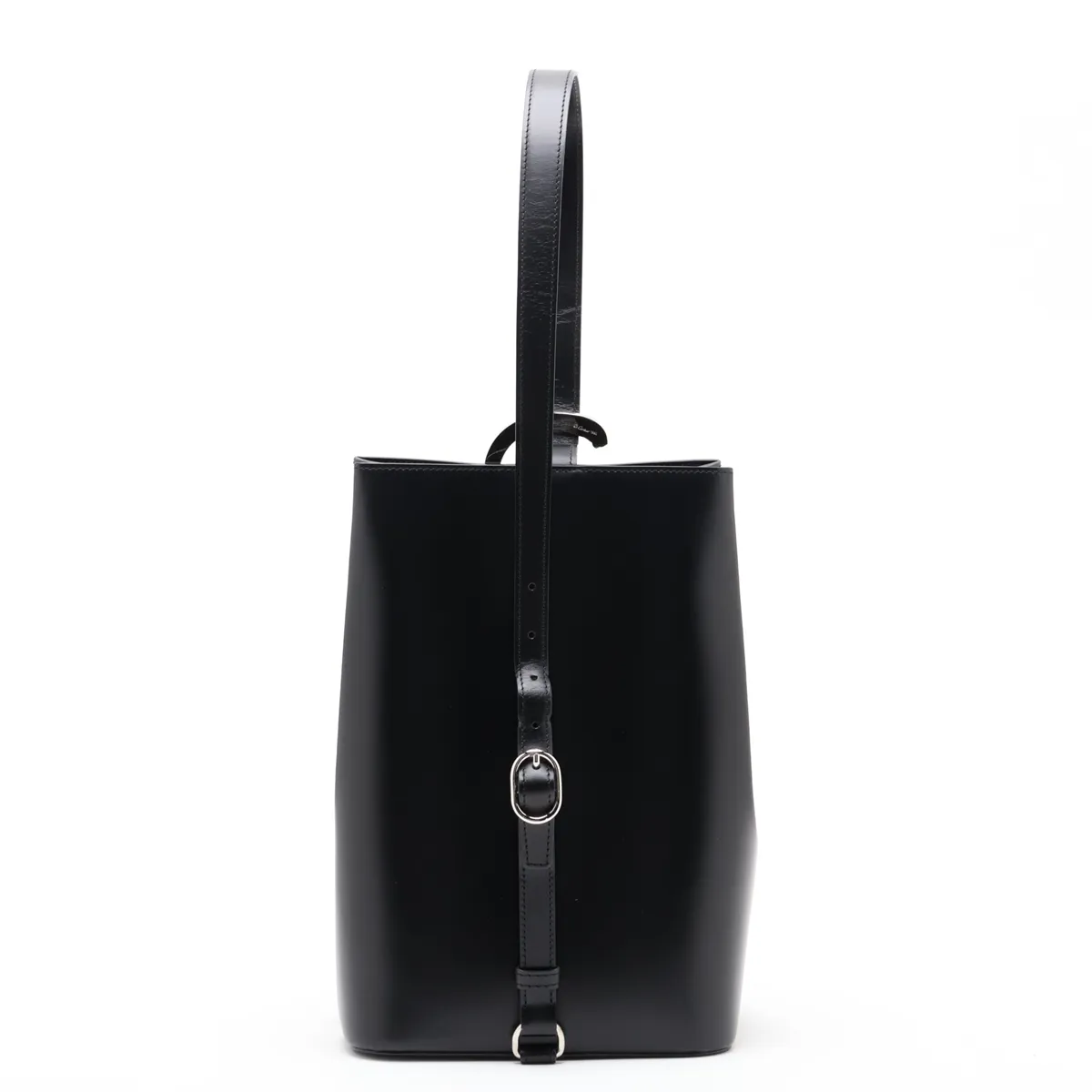 Panthère Leather Shoulder Bag, Black — view 2