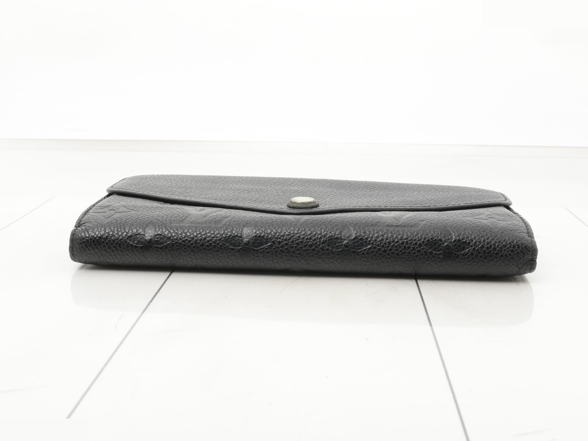 M61182 Empreinte Portefeuille Sarah Noir — view 3