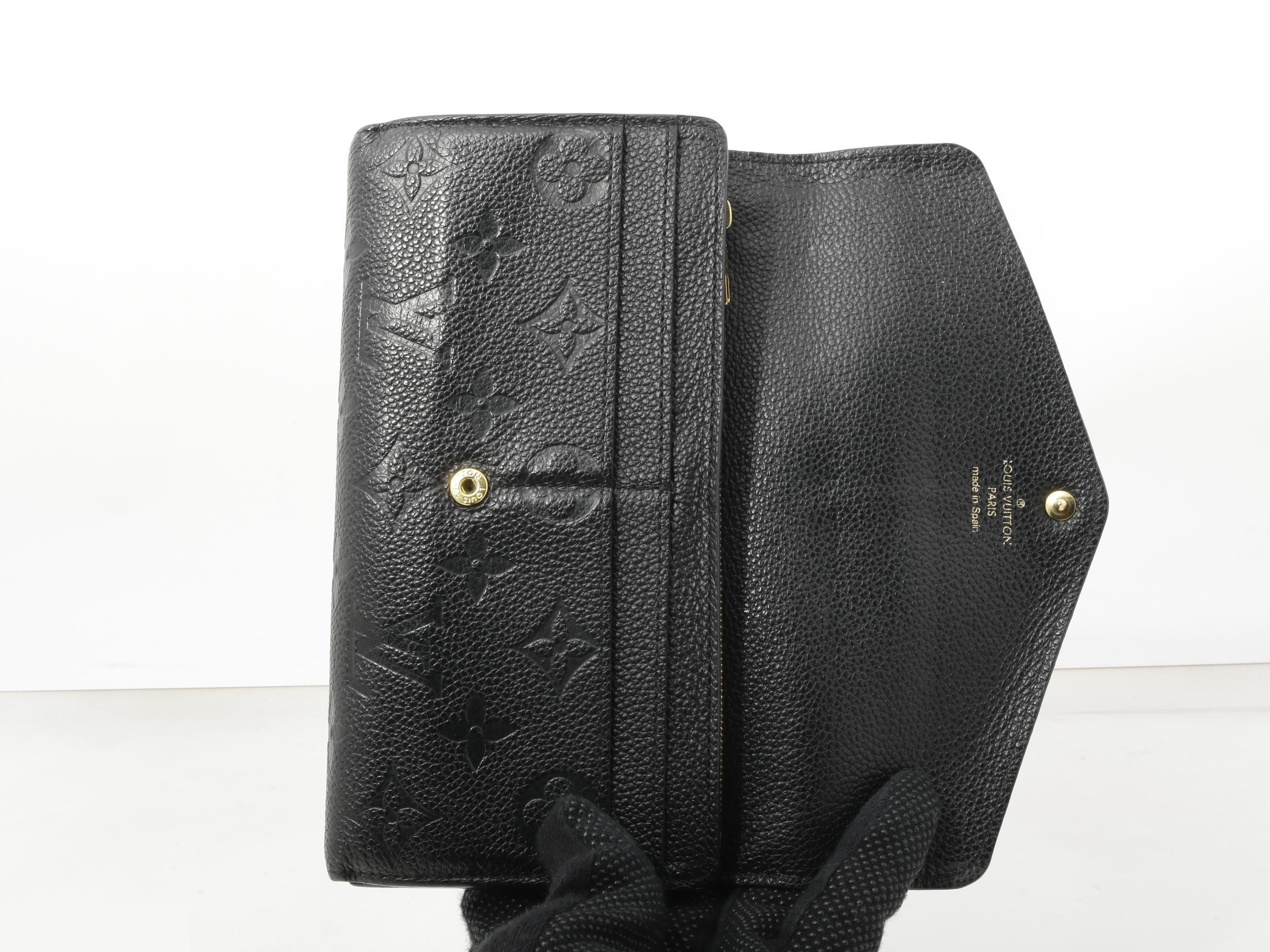 M61182 Empreinte Portefeuille Sarah Noir — view 4