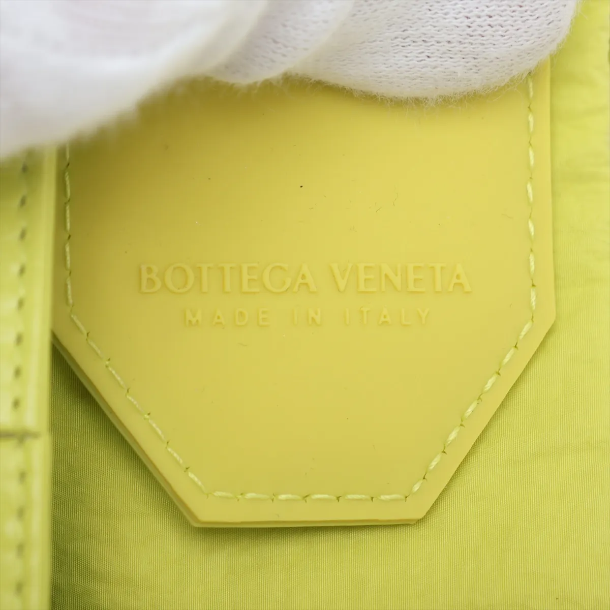 Maxi Intrecciato Candy Padded Cassette Leather Shoulder Bag, Yellow — view 8