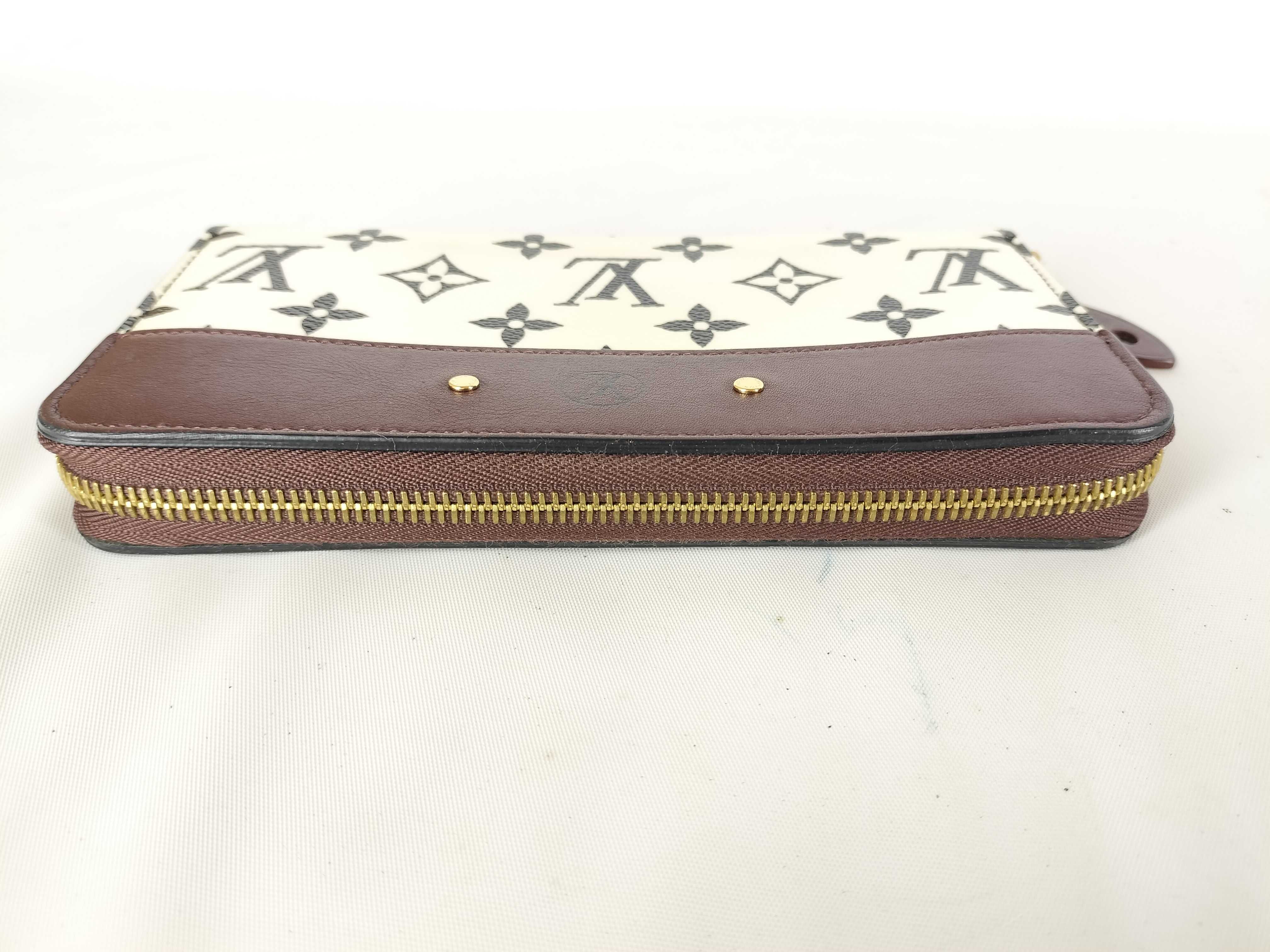 Monogram M67234 Zippy Wallet Blanc — view 5