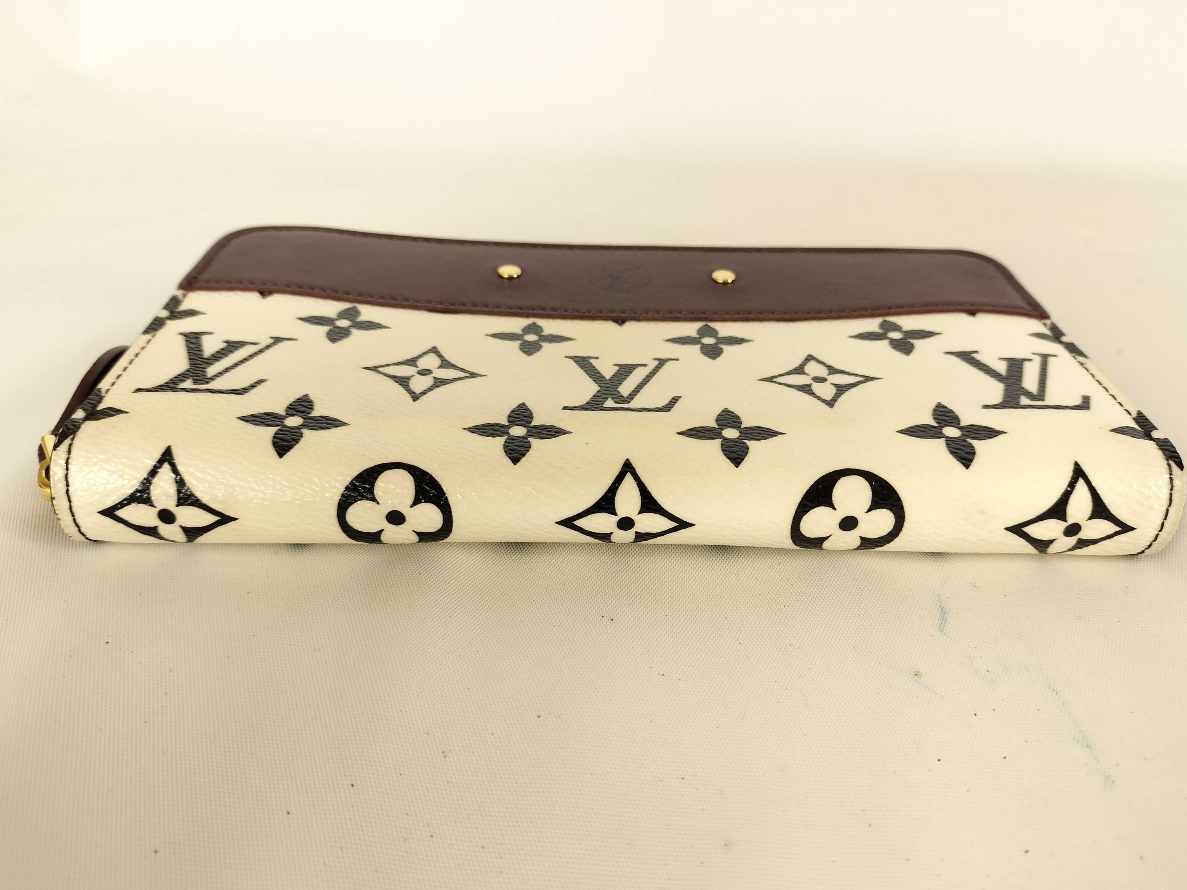 Monogram M67234 Zippy Wallet Blanc — view 7