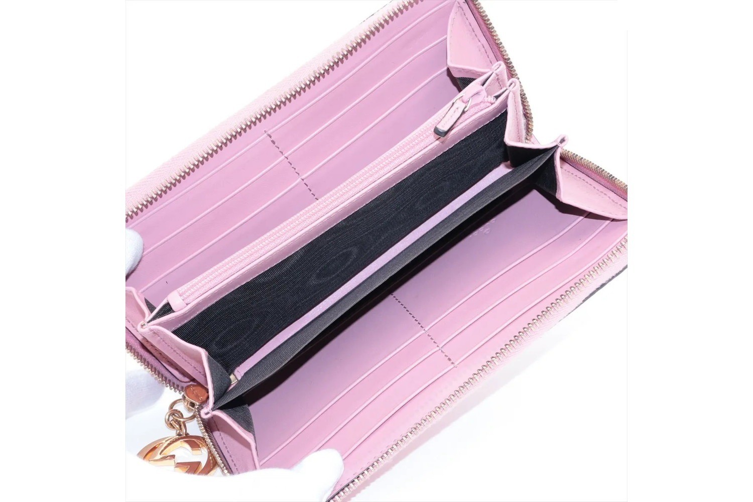 Guccissima 409342 Leather Long Wallet — view 3