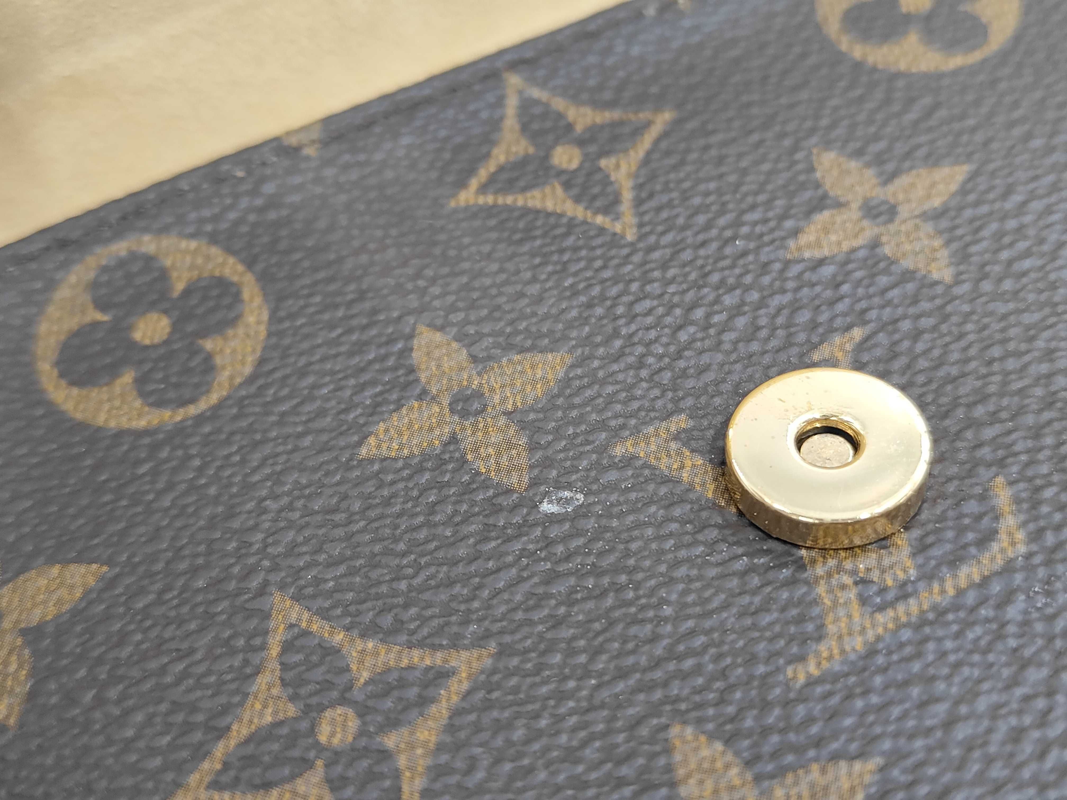 Monogram Louis Vuitton Monogram Pochette Twin GM SD0040 Wallet — view 9