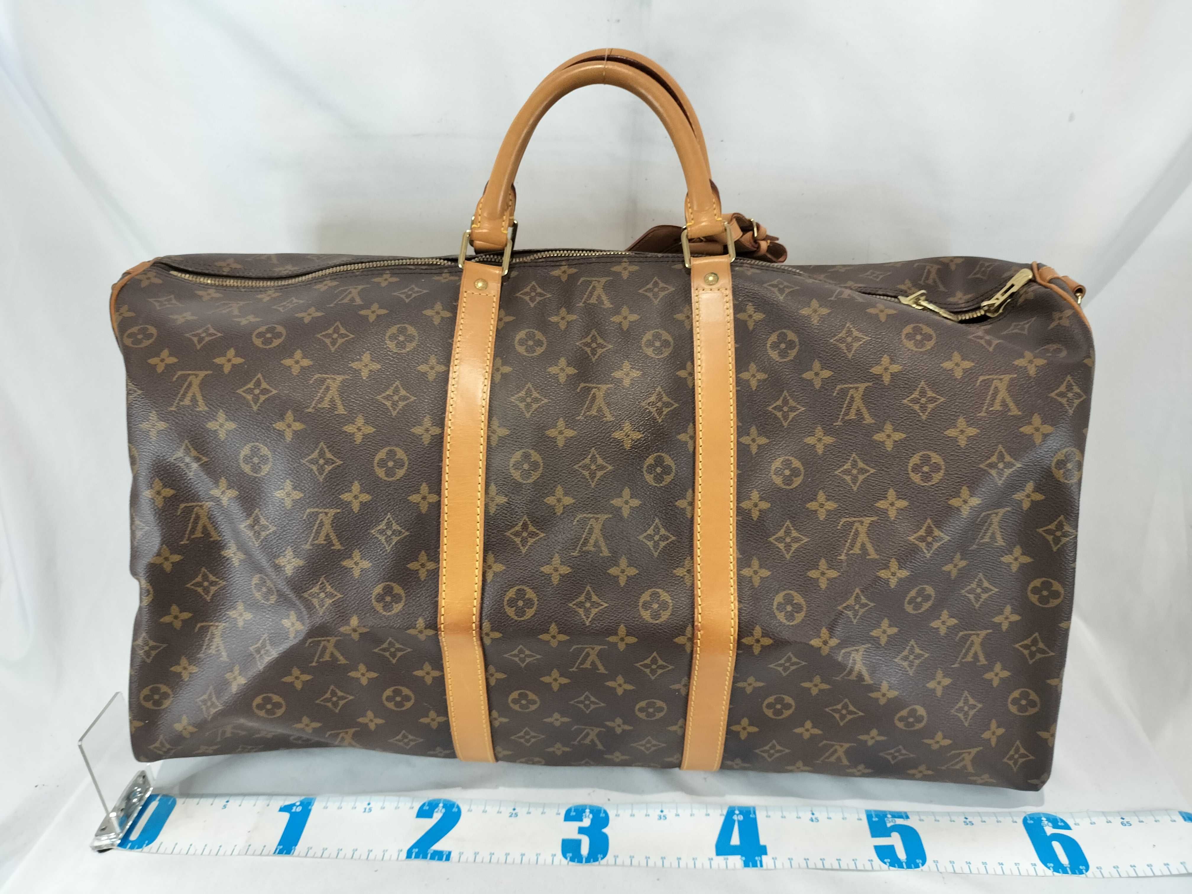 Monogram M41412 Keepall Bandoulière 60 Boston Bag — view 2