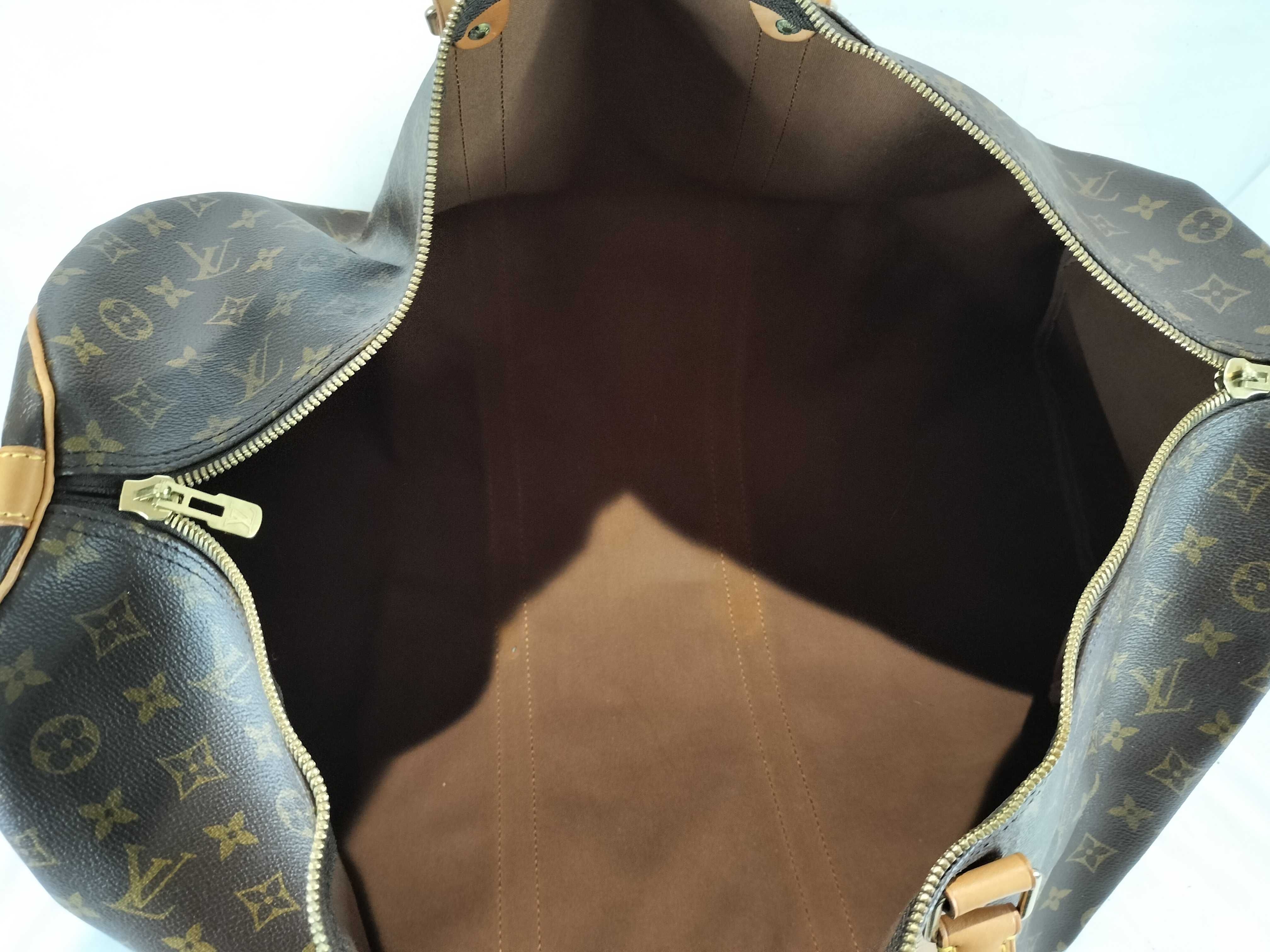 Monogram M41412 Keepall Bandoulière 60 Boston Bag — view 9