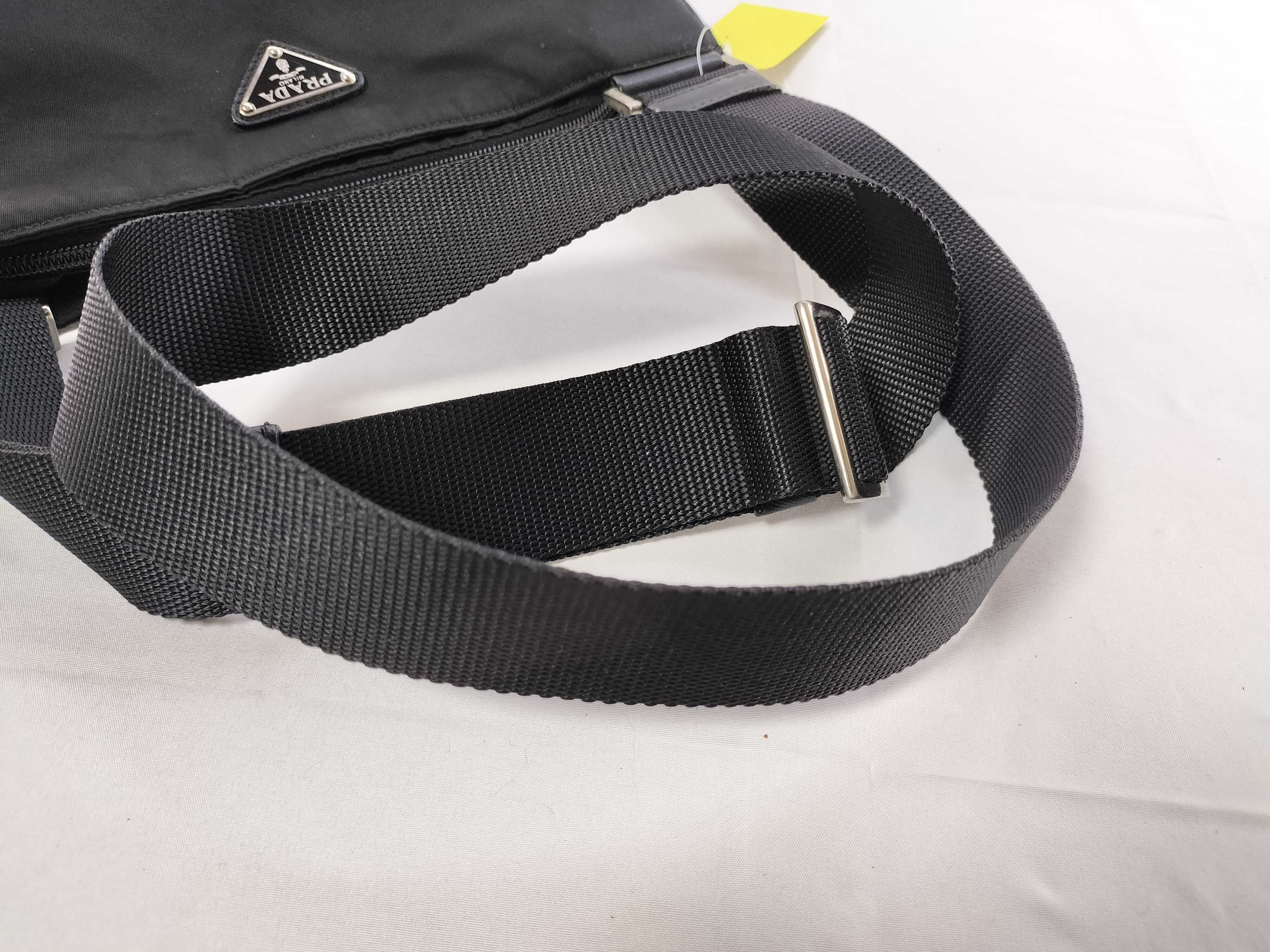 Nylon Black Shoulder Bag — view 3