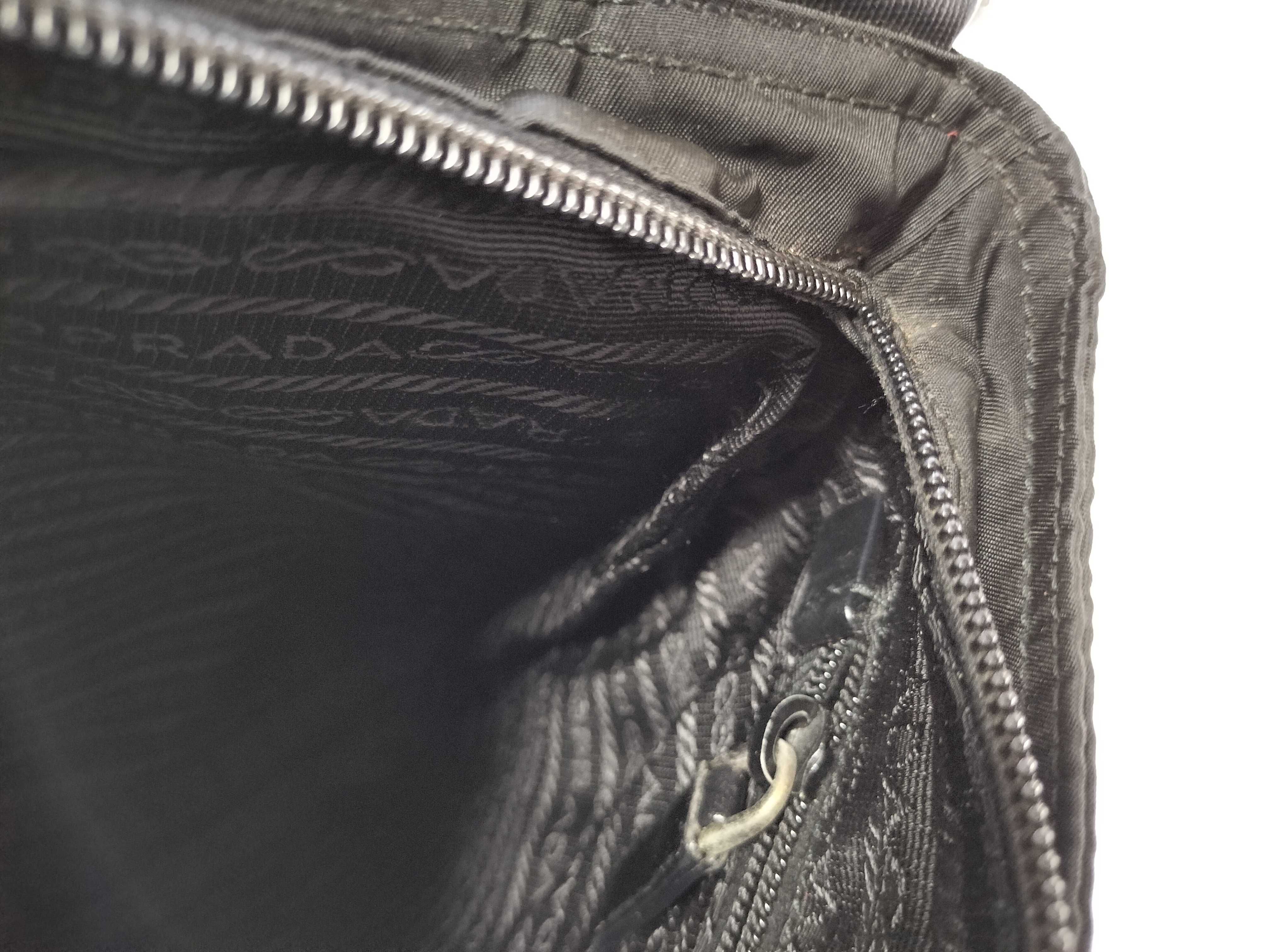 Nylon Black Shoulder Bag — view 9