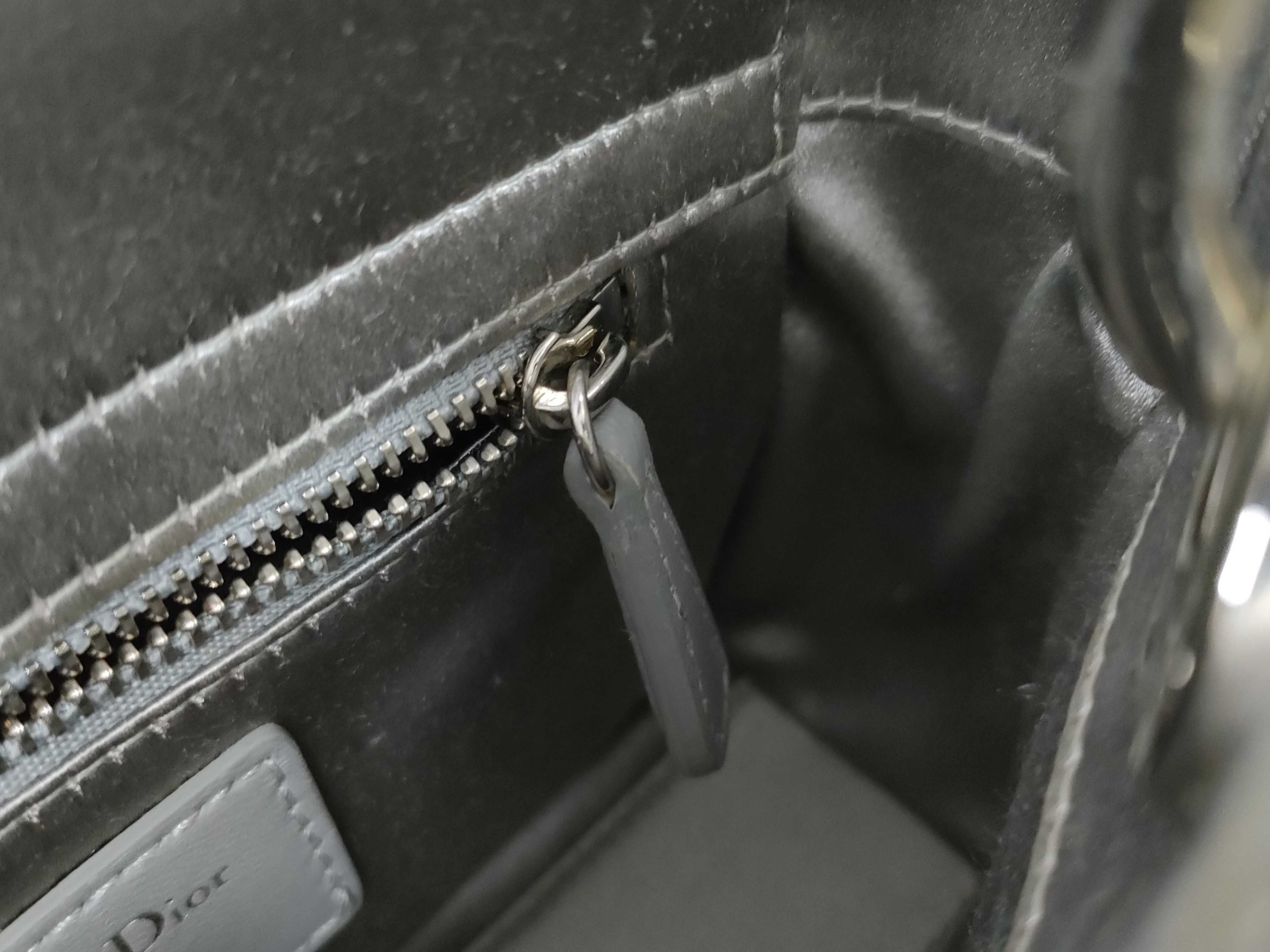 Lady Dior Satin 2-way Beaded Lady Handbag — view 11