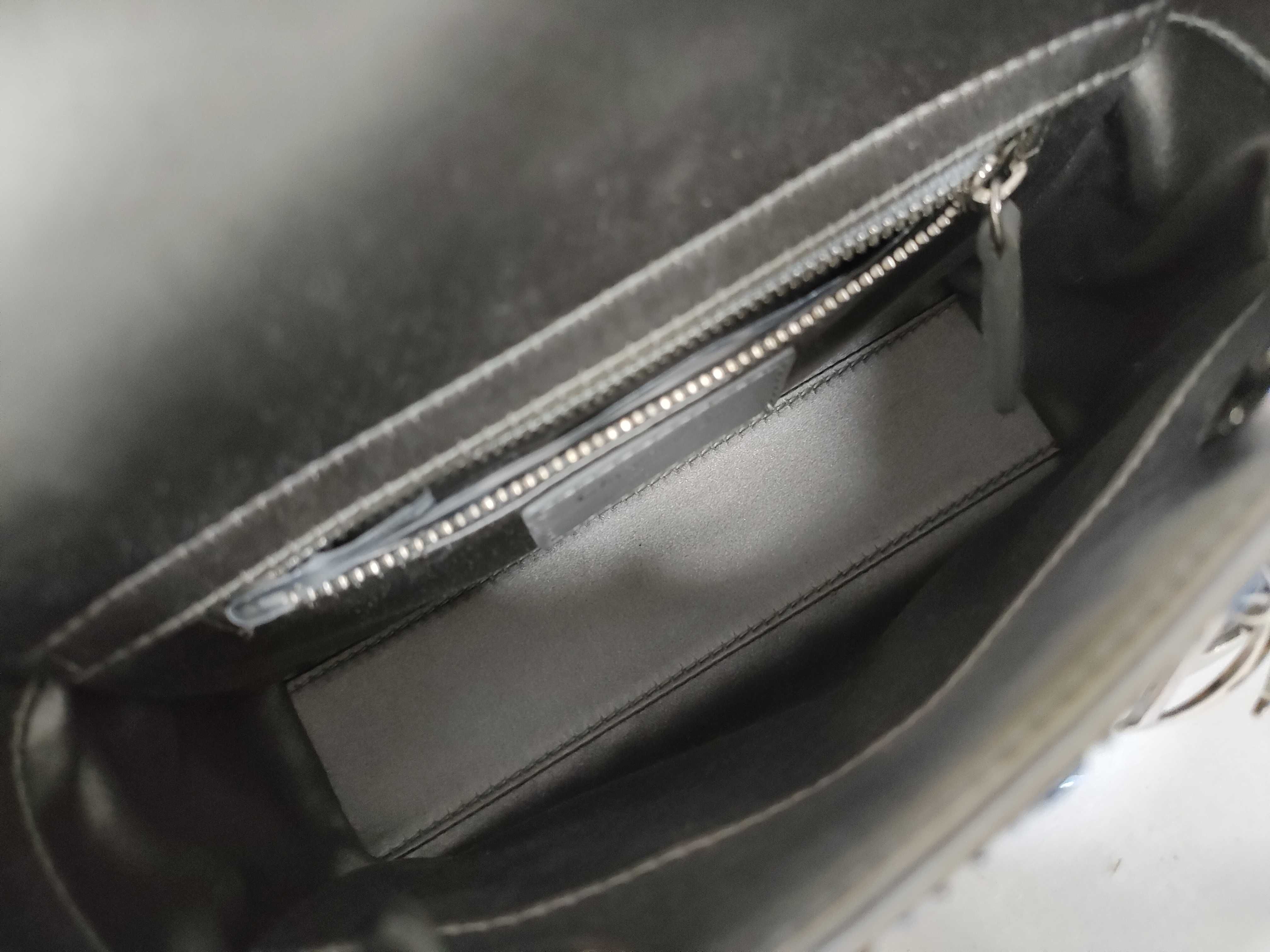 Lady Dior Satin 2-way Beaded Lady Handbag — view 9