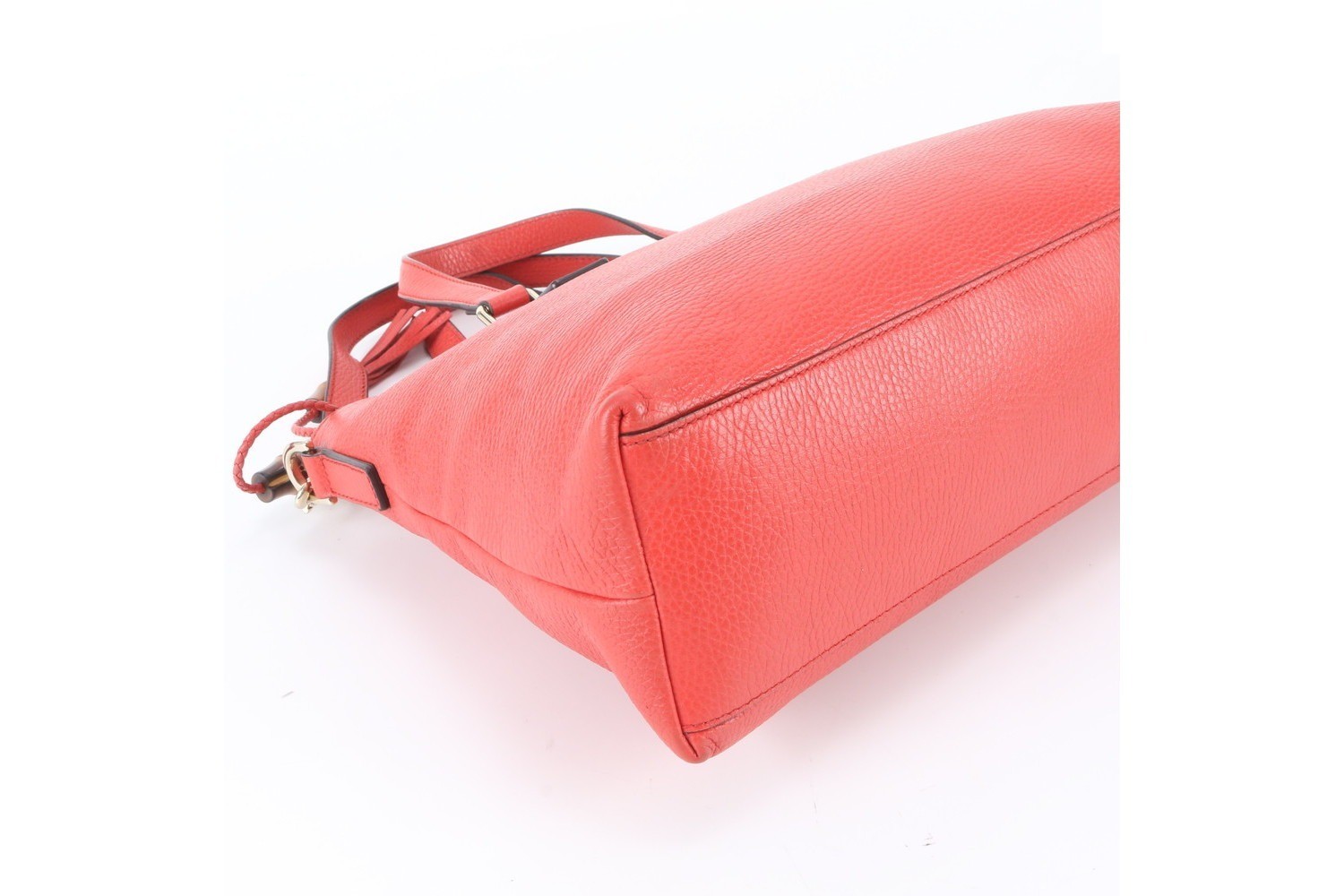 Bamboo Tassel 365346 Leather 2-Way Shoulder Bag — view 6