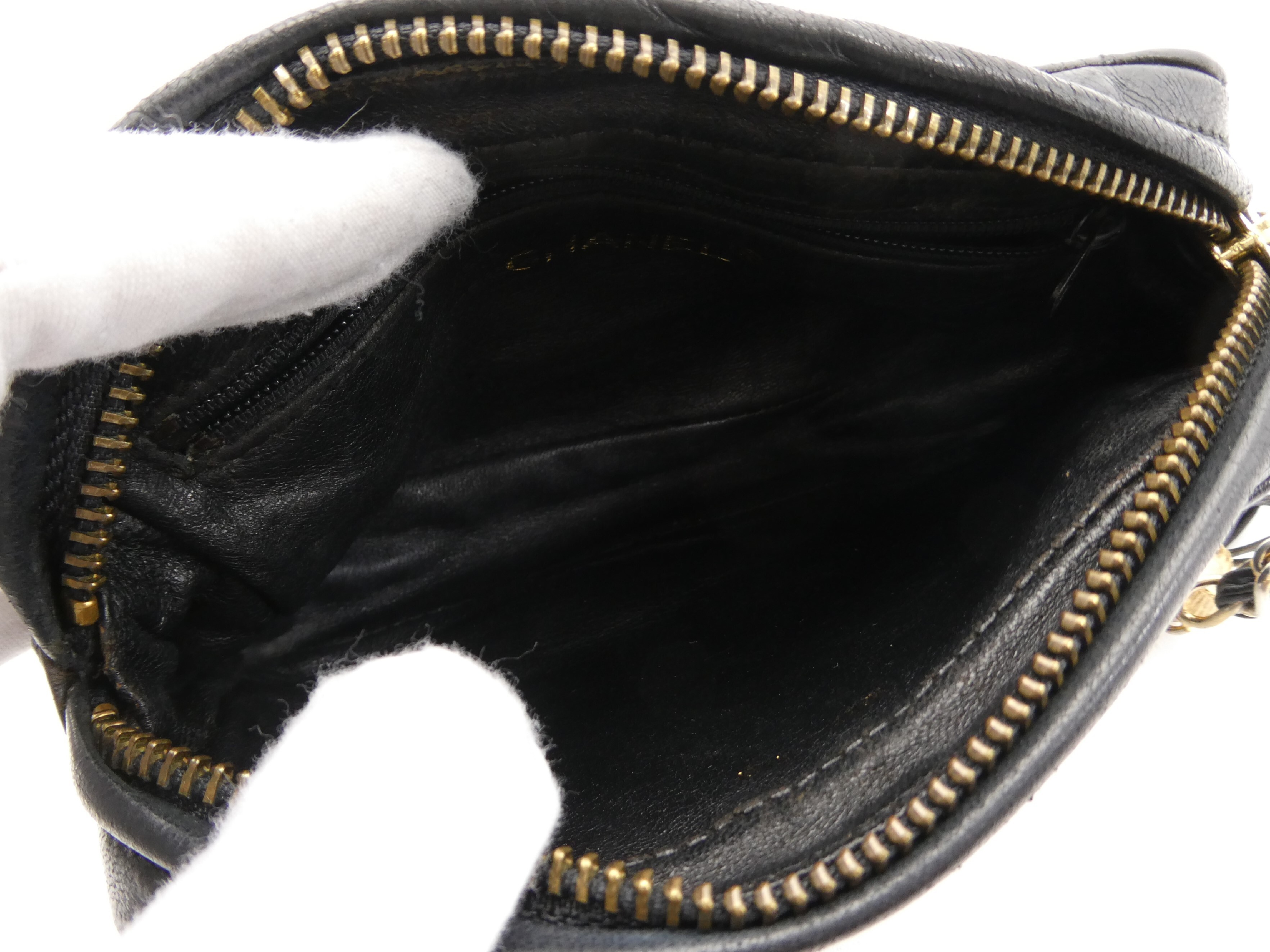 Matelassé Fringe Chain Pouch — view 7