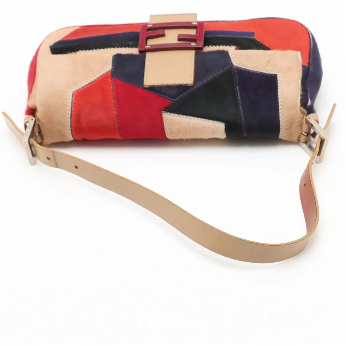 Mamma Bucket Haraco x Leather Shoulder Bag Multicolor 26424 — view 5