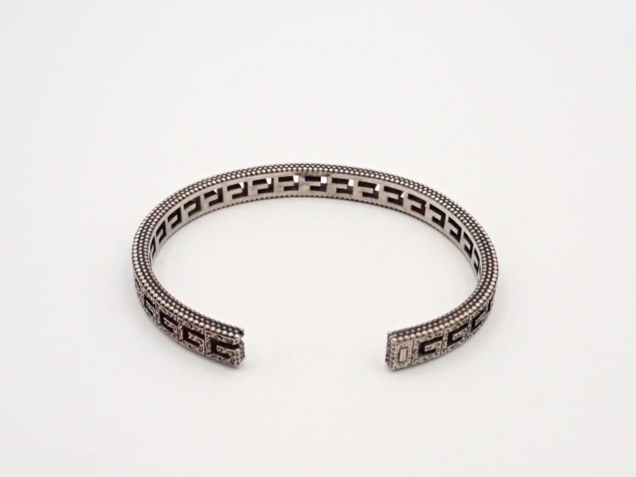 Square G Bangle, SV925, 23.0g — view 2