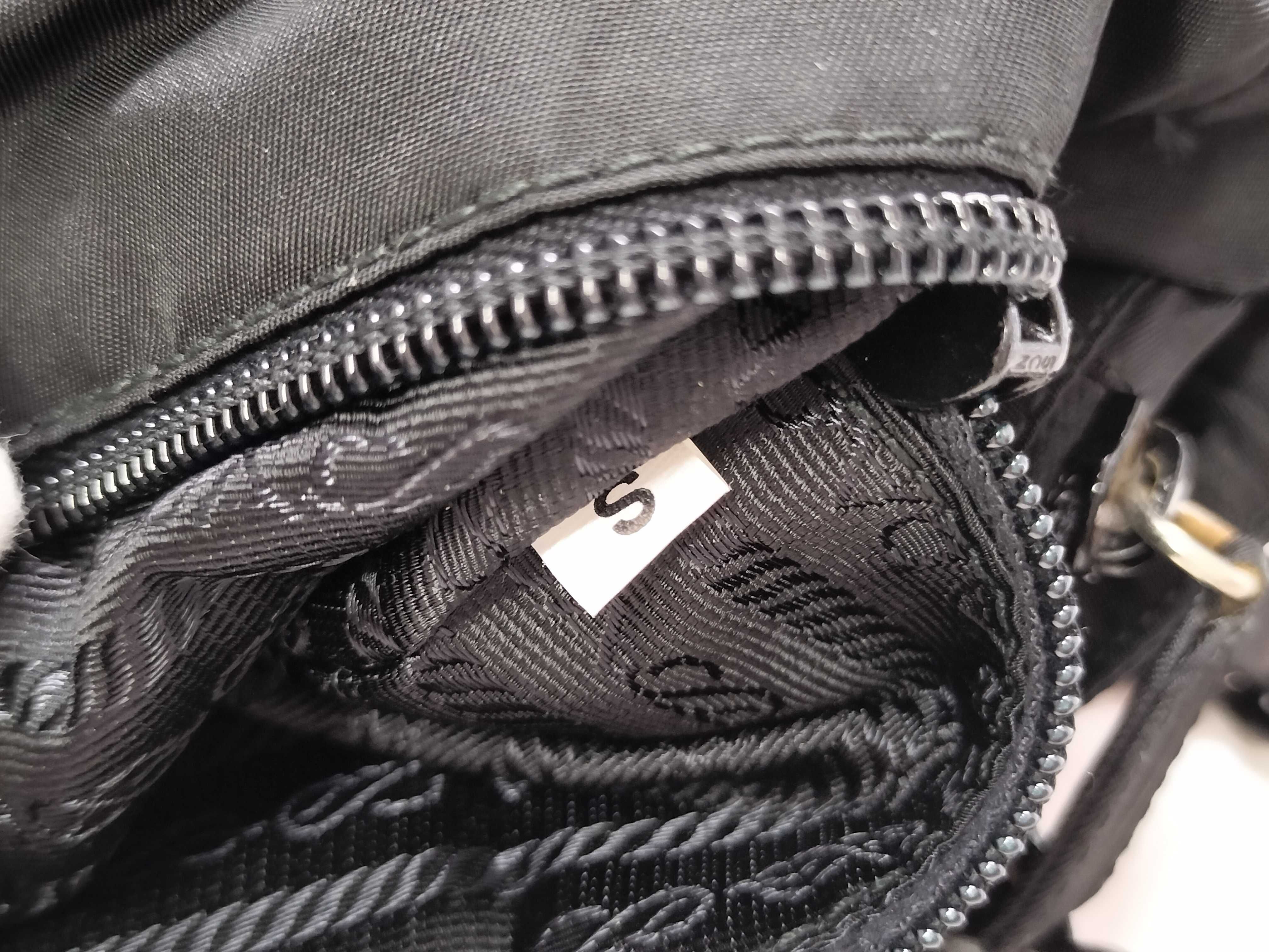 Nylon Prada Nylon Chain Shoulder Bag — view 11