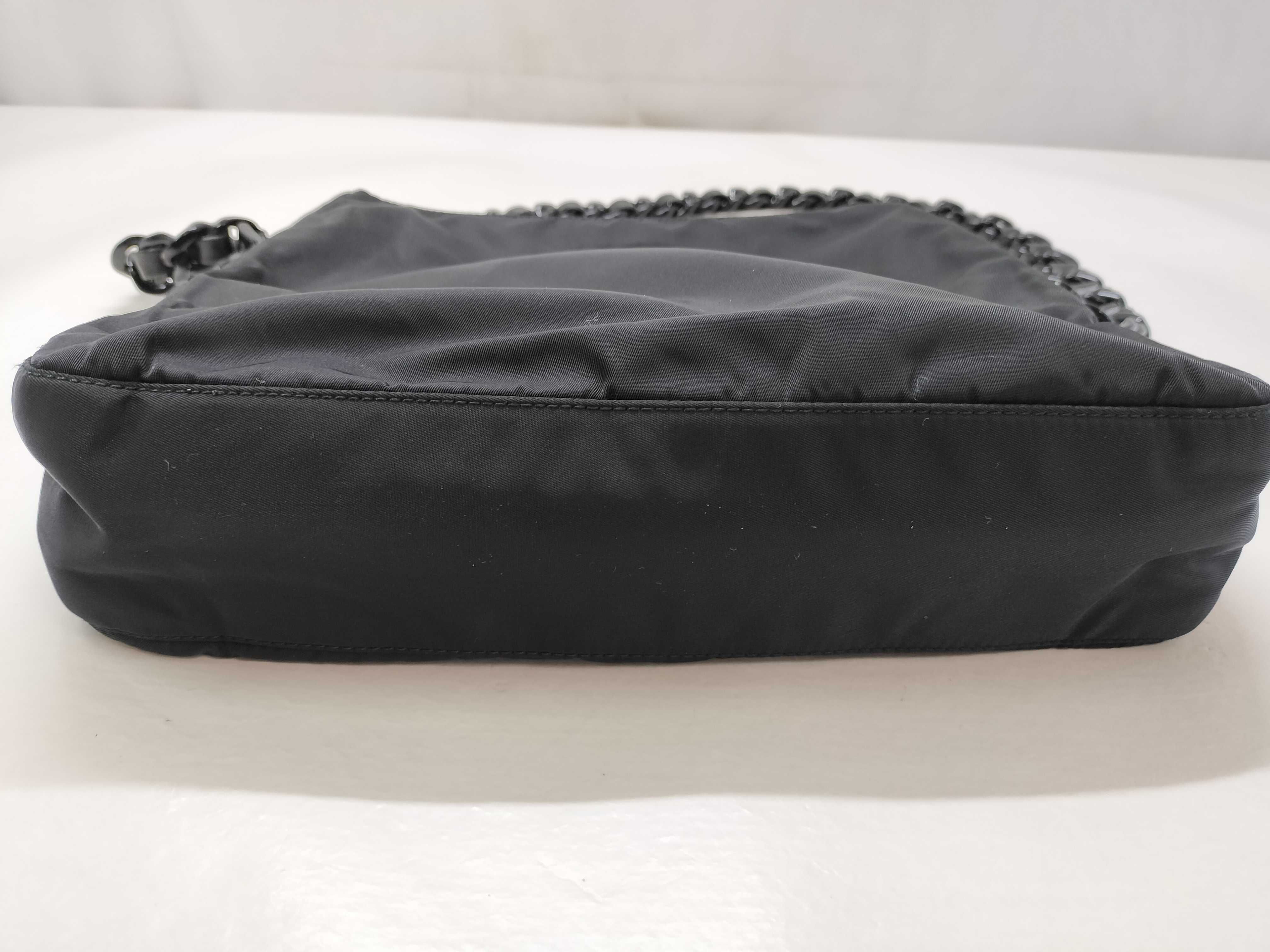 Nylon Prada Nylon Chain Shoulder Bag — view 15