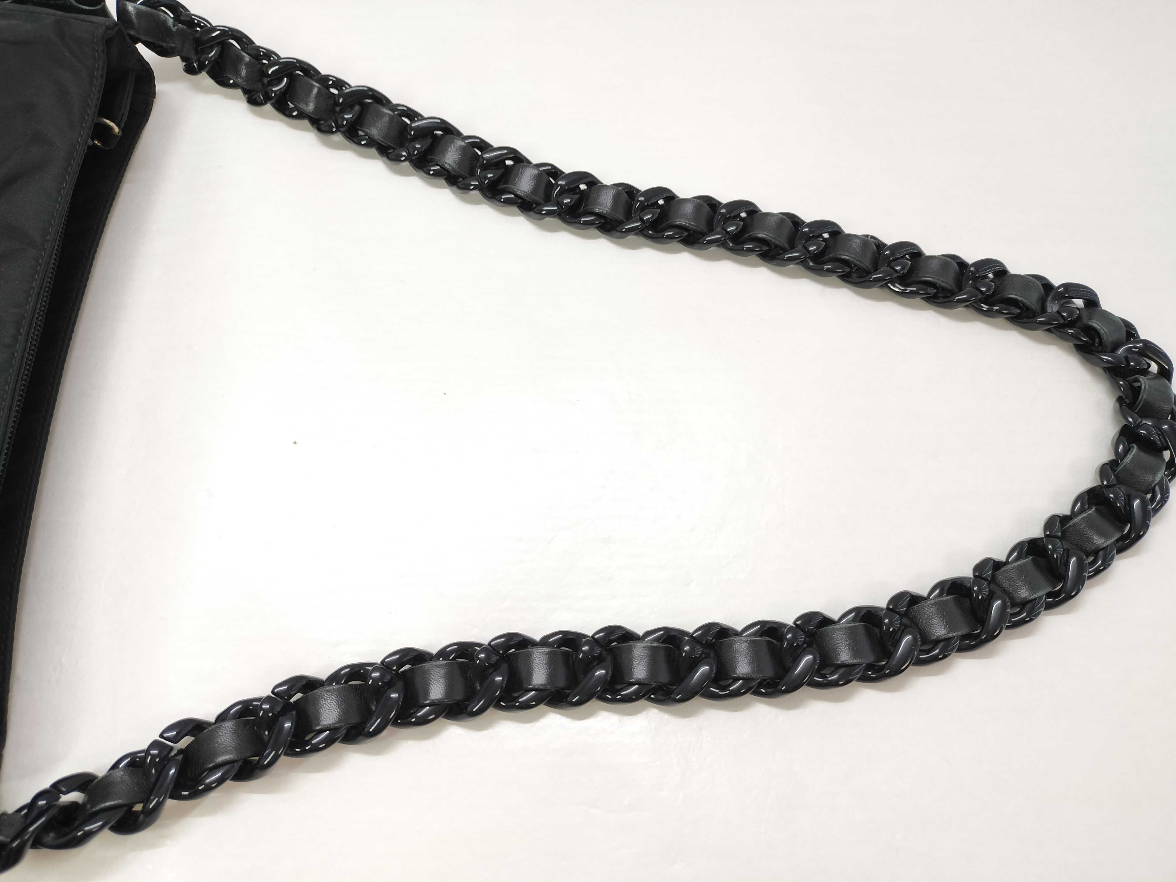 Nylon Prada Nylon Chain Shoulder Bag — view 3