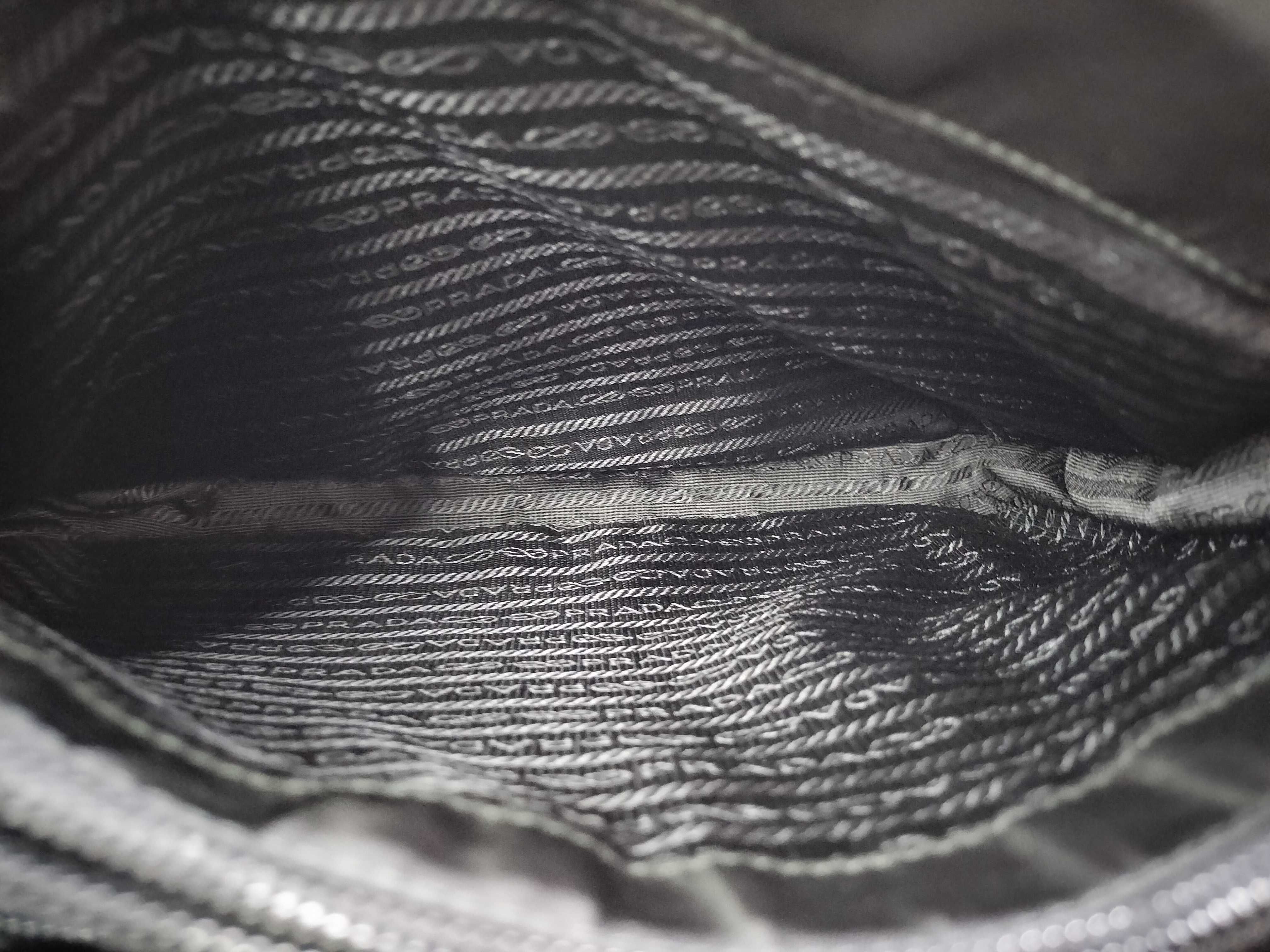 Nylon Prada Nylon Chain Shoulder Bag — view 9
