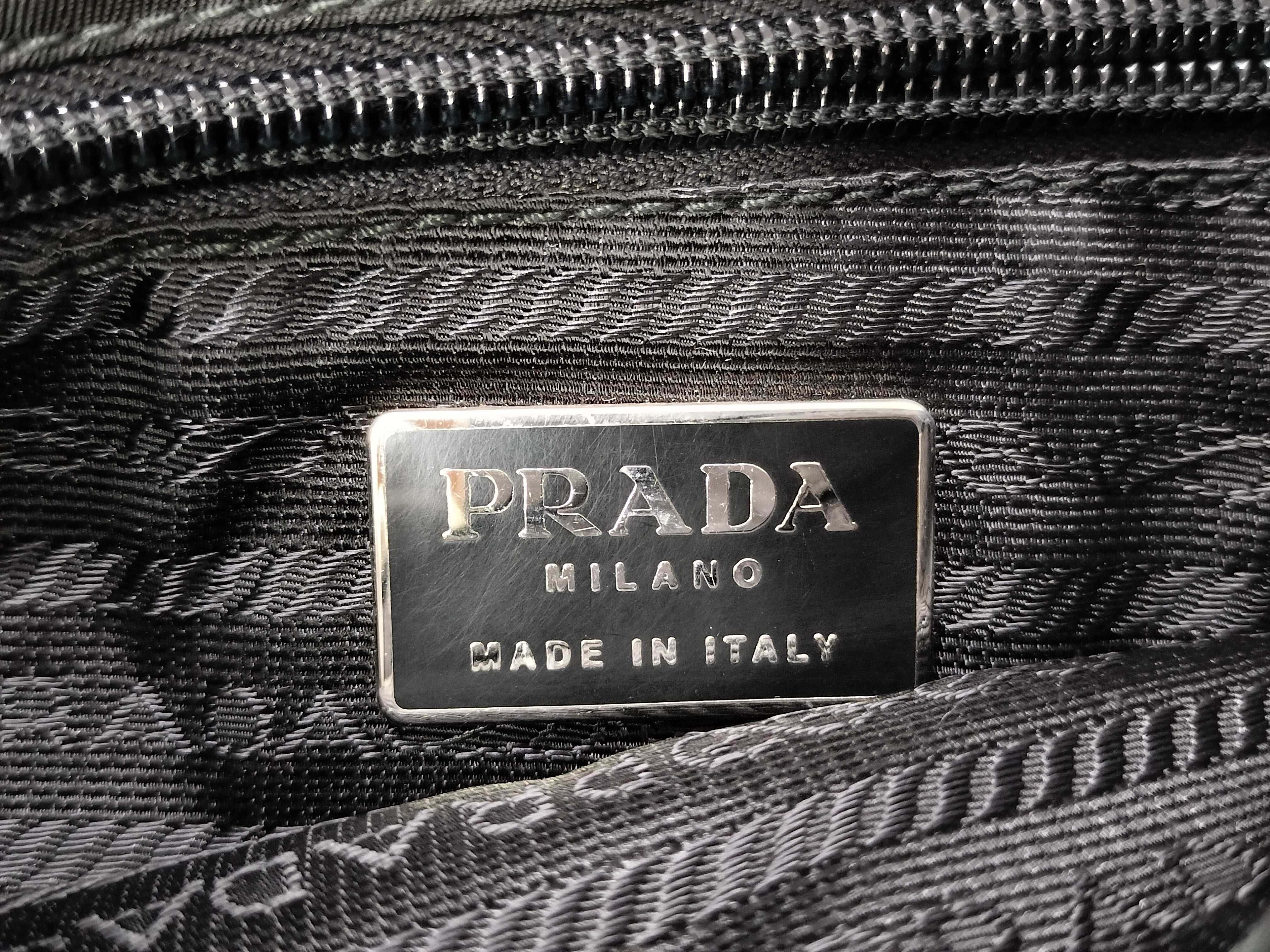 Nylon Prada Nylon Chain Shoulder Bag — view 10