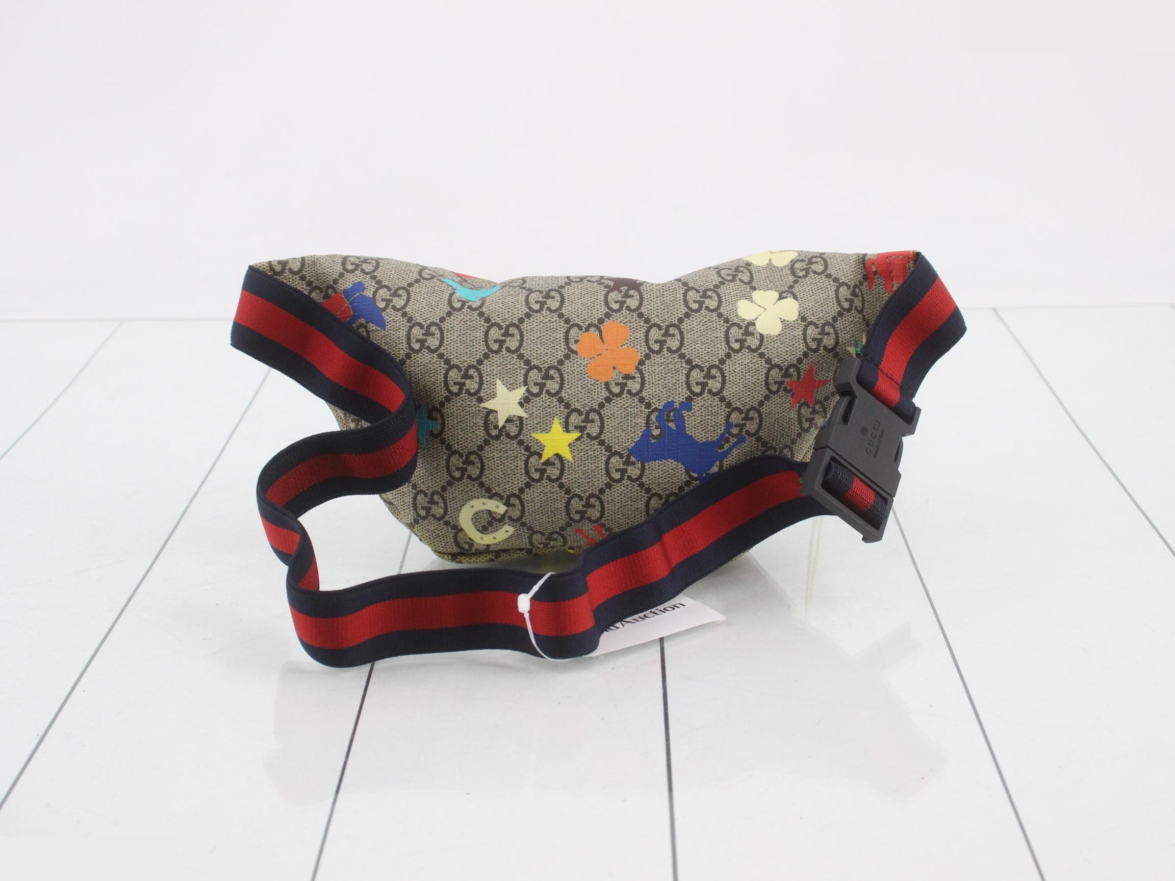 GG Supreme Waist Bag for Children - Star Clover Multicolor — view 2