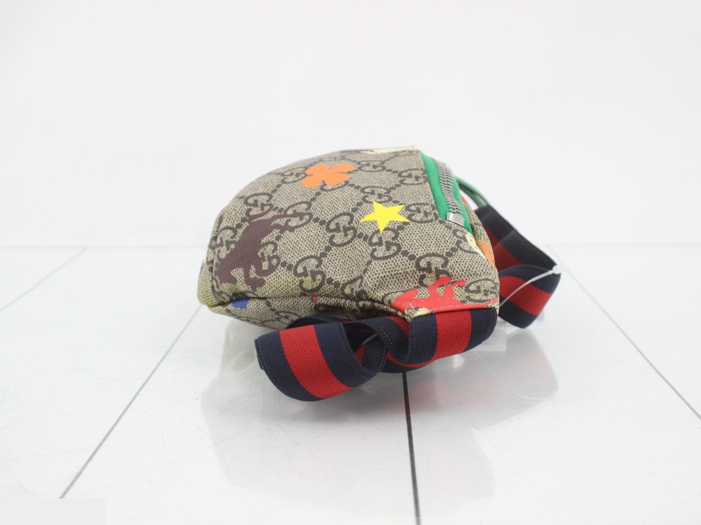 GG Supreme Waist Bag for Children - Star Clover Multicolor — view 3
