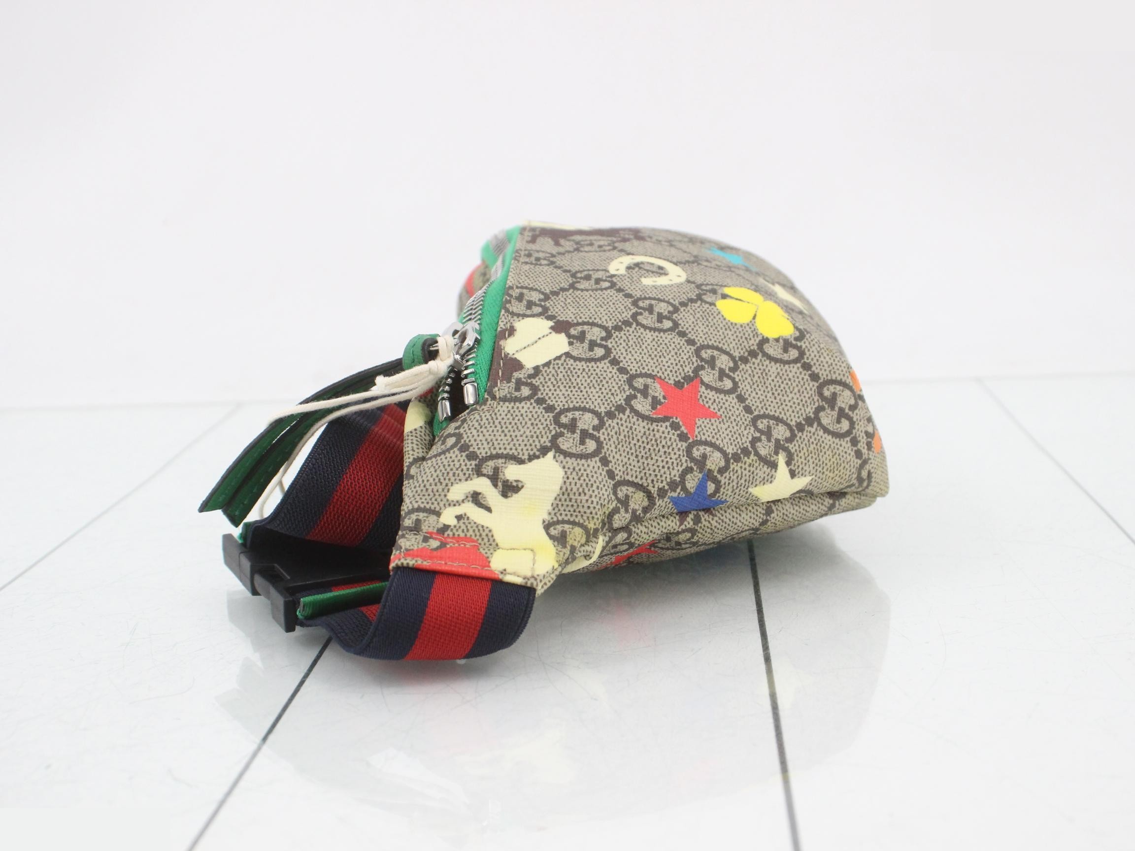 GG Supreme Waist Bag for Children - Star Clover Multicolor — view 4