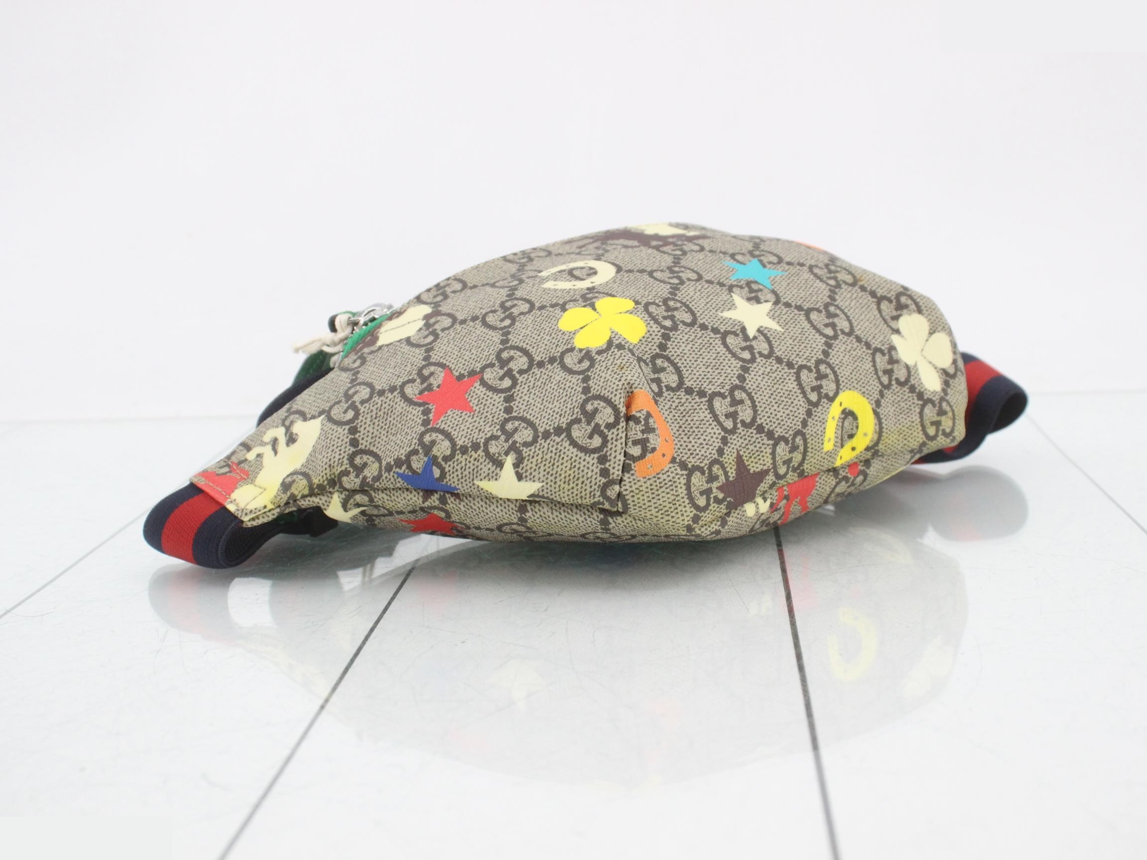 GG Supreme Waist Bag for Children - Star Clover Multicolor — view 5