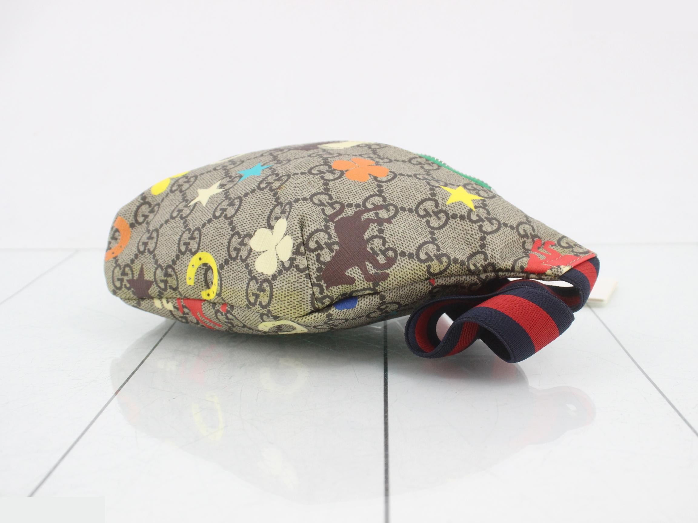 GG Supreme Waist Bag for Children - Star Clover Multicolor — view 6