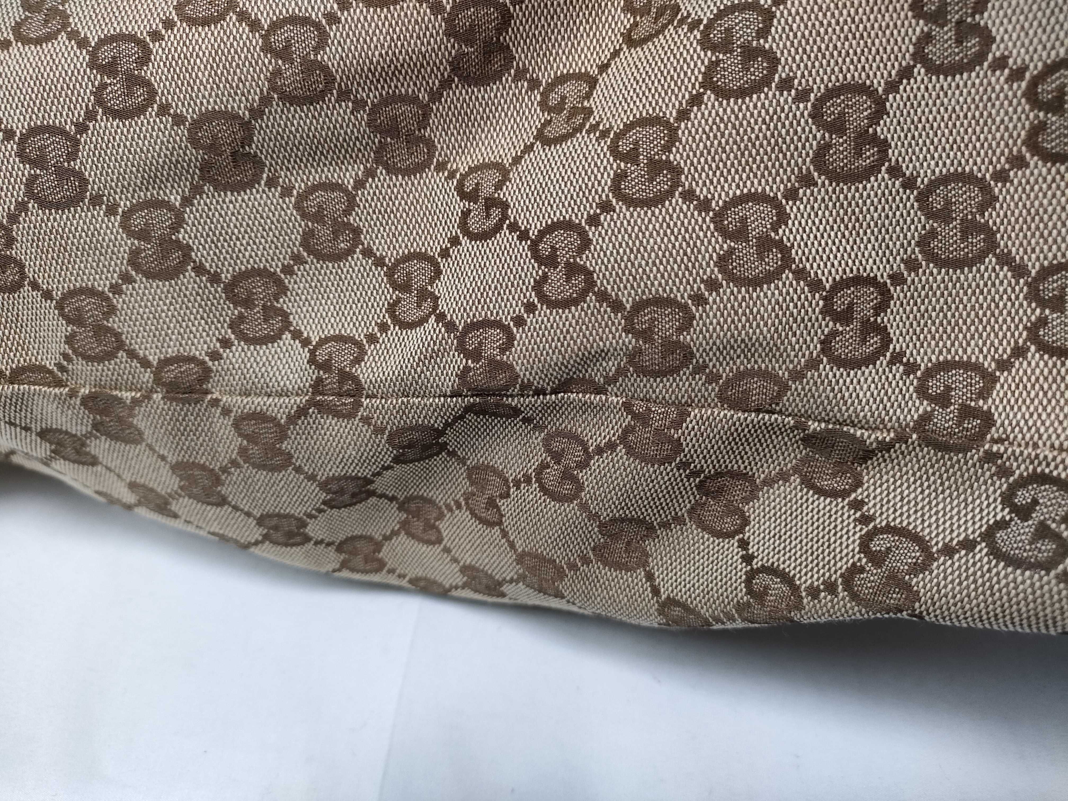 Sherry Tote Bag GG Canvas Leather 131233 506631 Beige Tote Bag — view 7