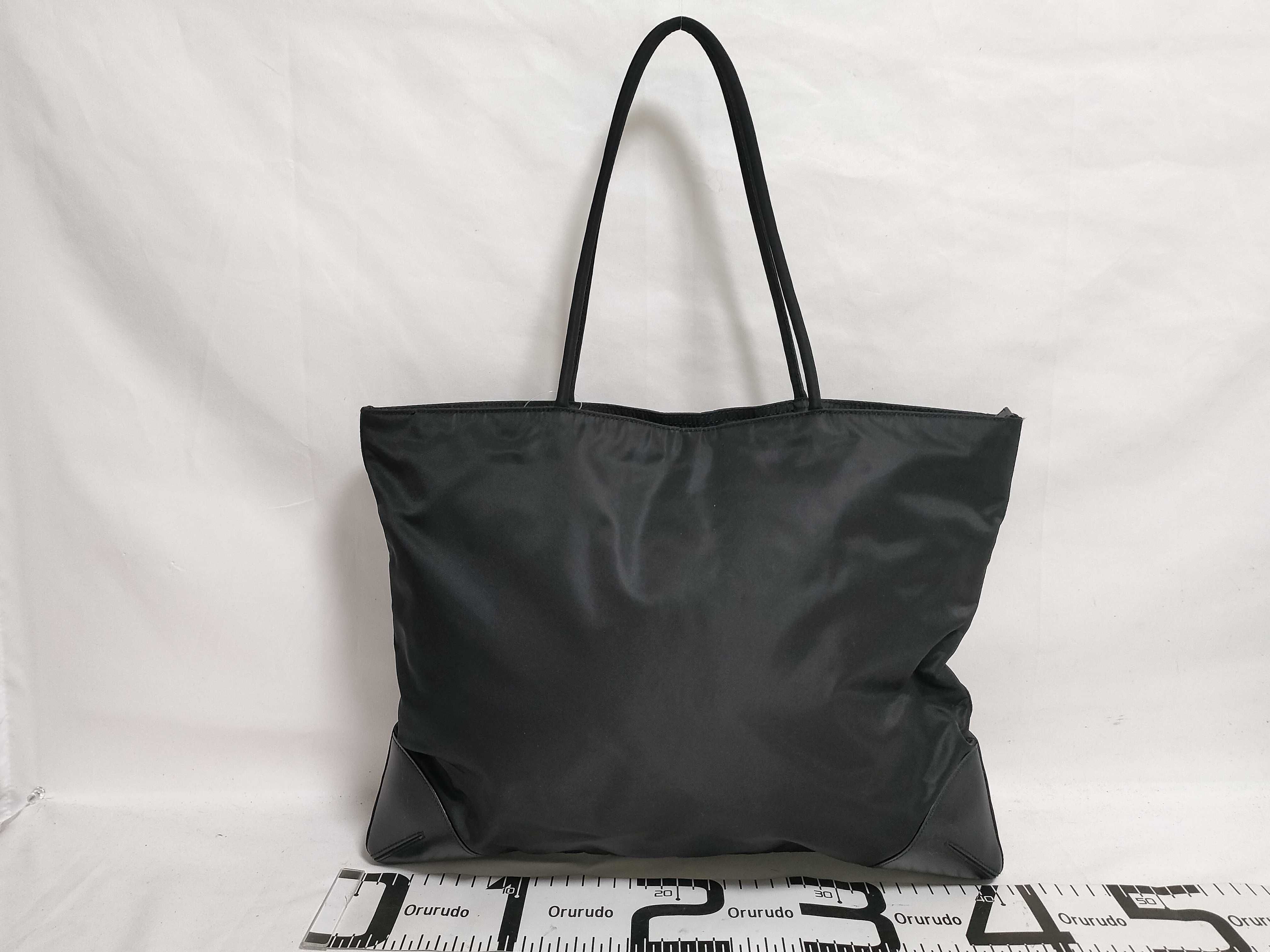 Nylon Tote Bag Tessuto Black Tote Bag — view 2