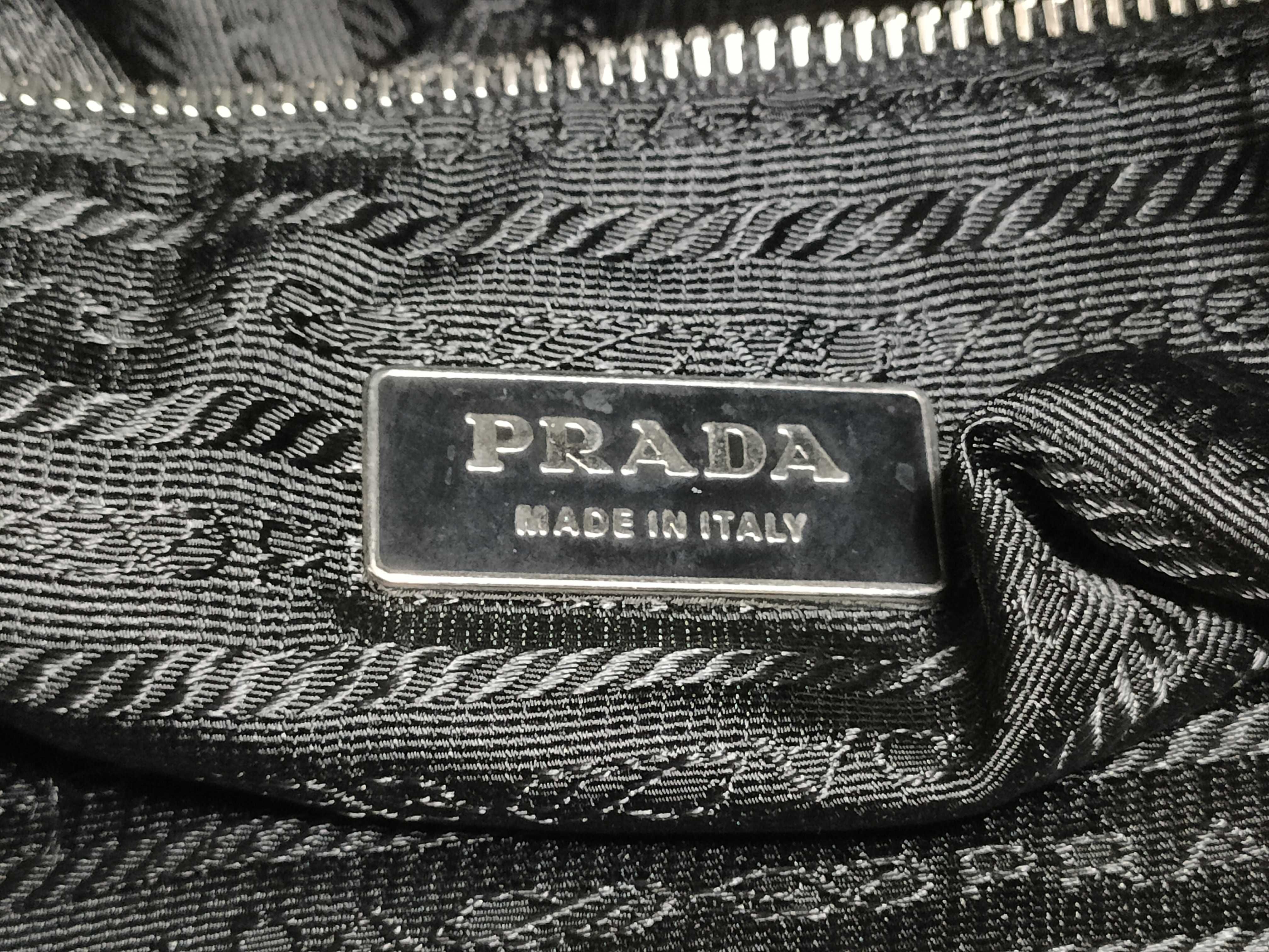 Nylon Tote Bag Tessuto Black Tote Bag — view 11