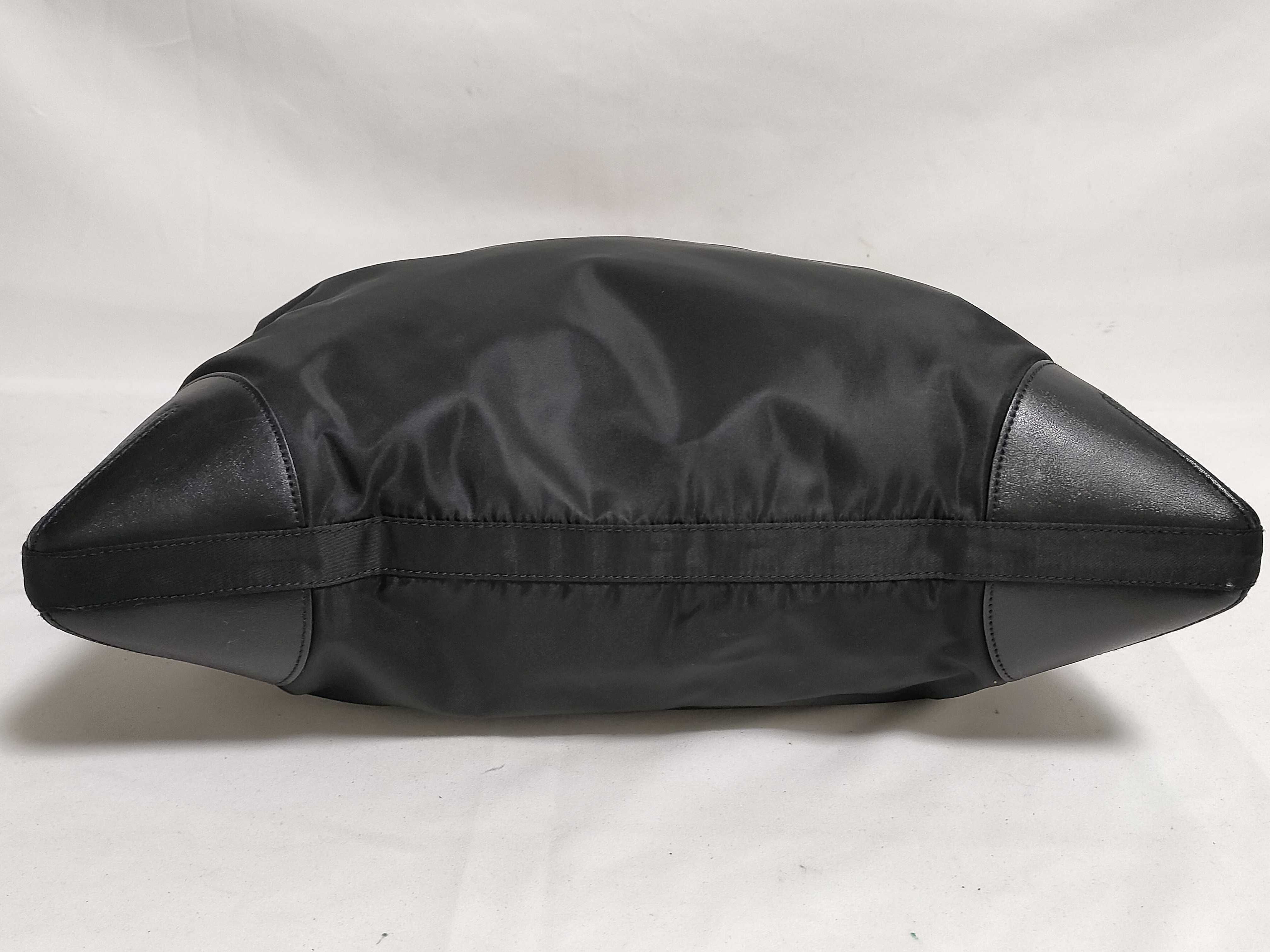 Nylon Tote Bag Tessuto Black Tote Bag — view 3