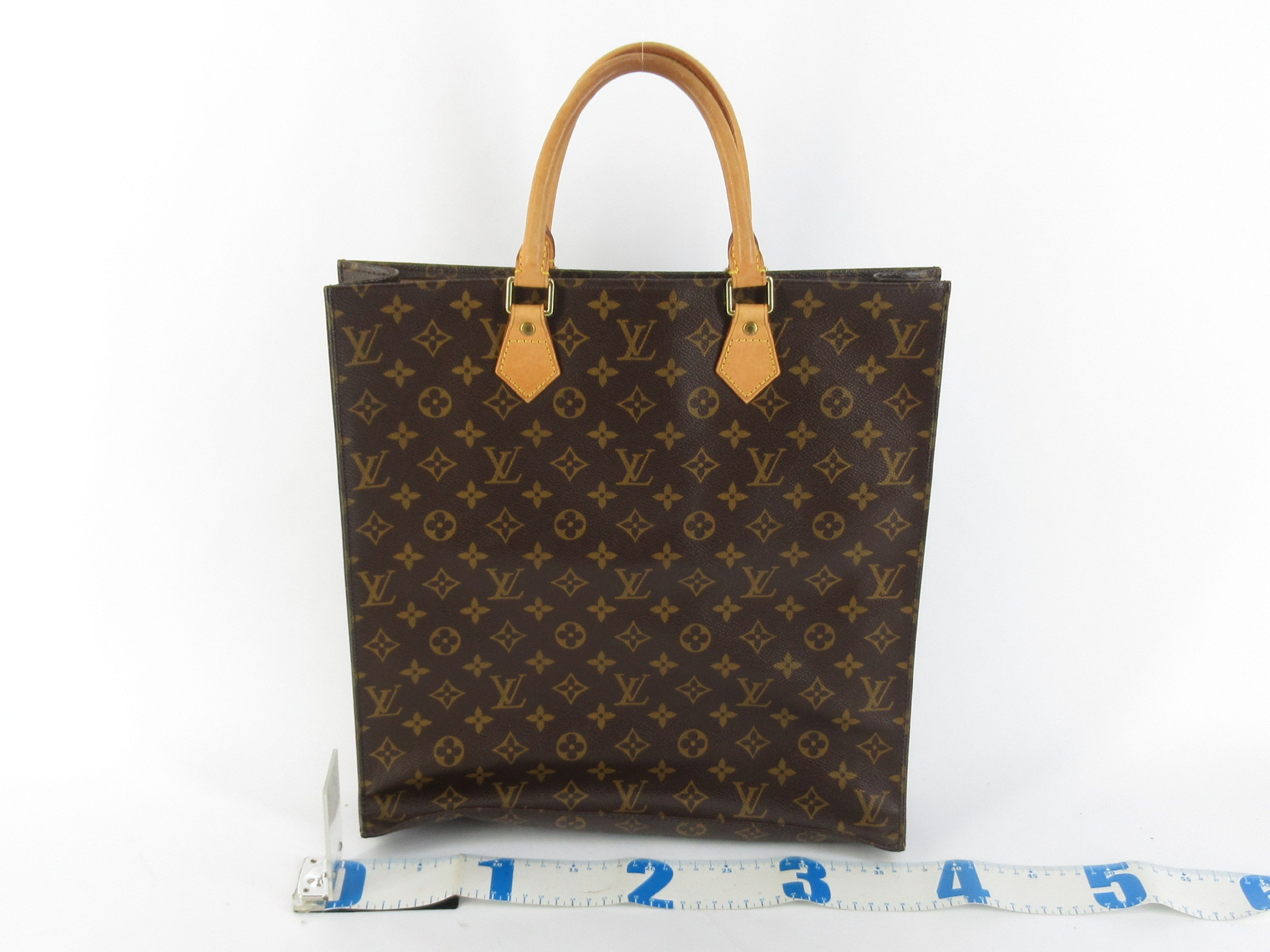 Monogram Louis Vuitton Monogram Sac Plat Tote Bag — view 2