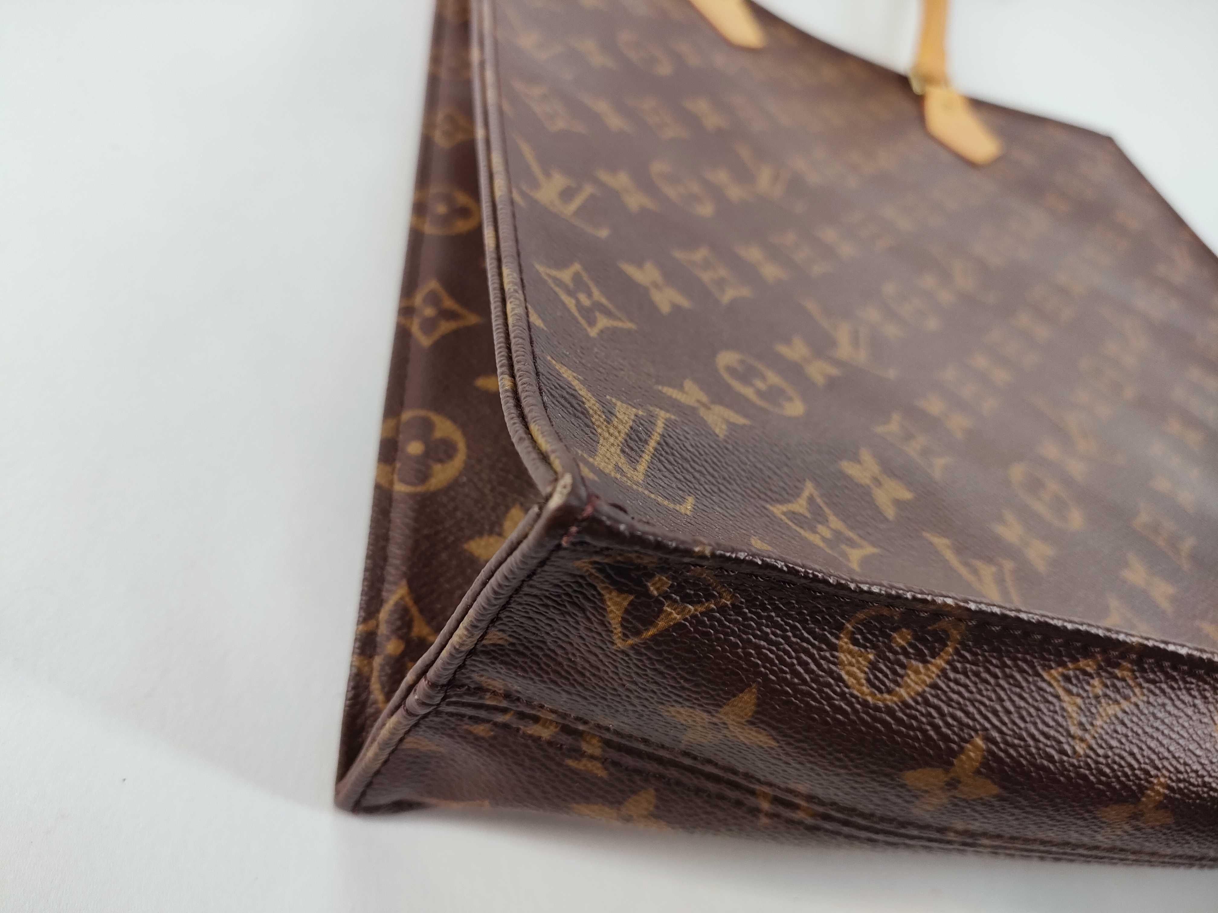 Monogram Louis Vuitton Monogram Sac Plat Tote Bag — view 6