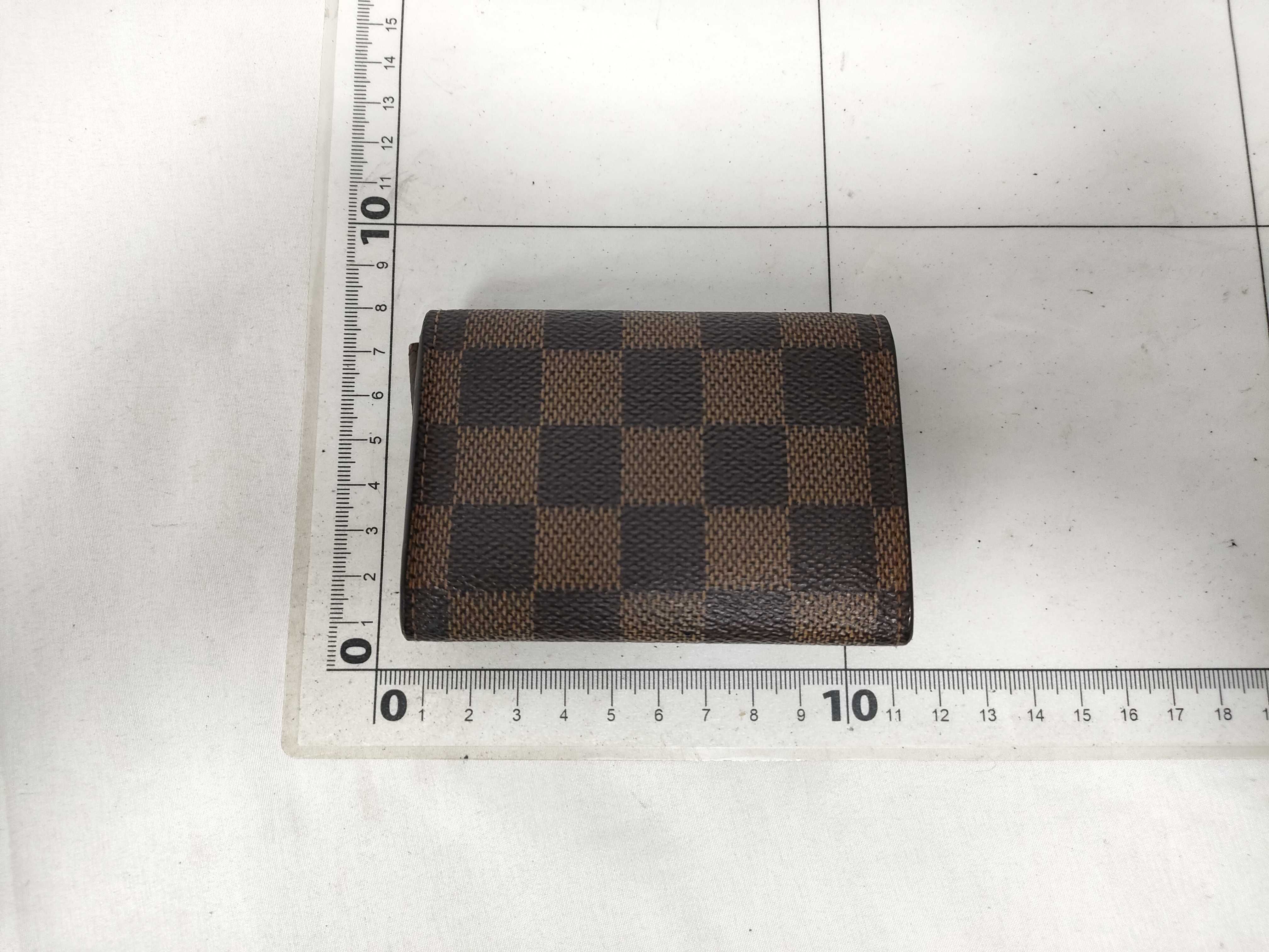 Damier Vuitton Damier Portemonnaie Plat N61930 Coin Case — view 2