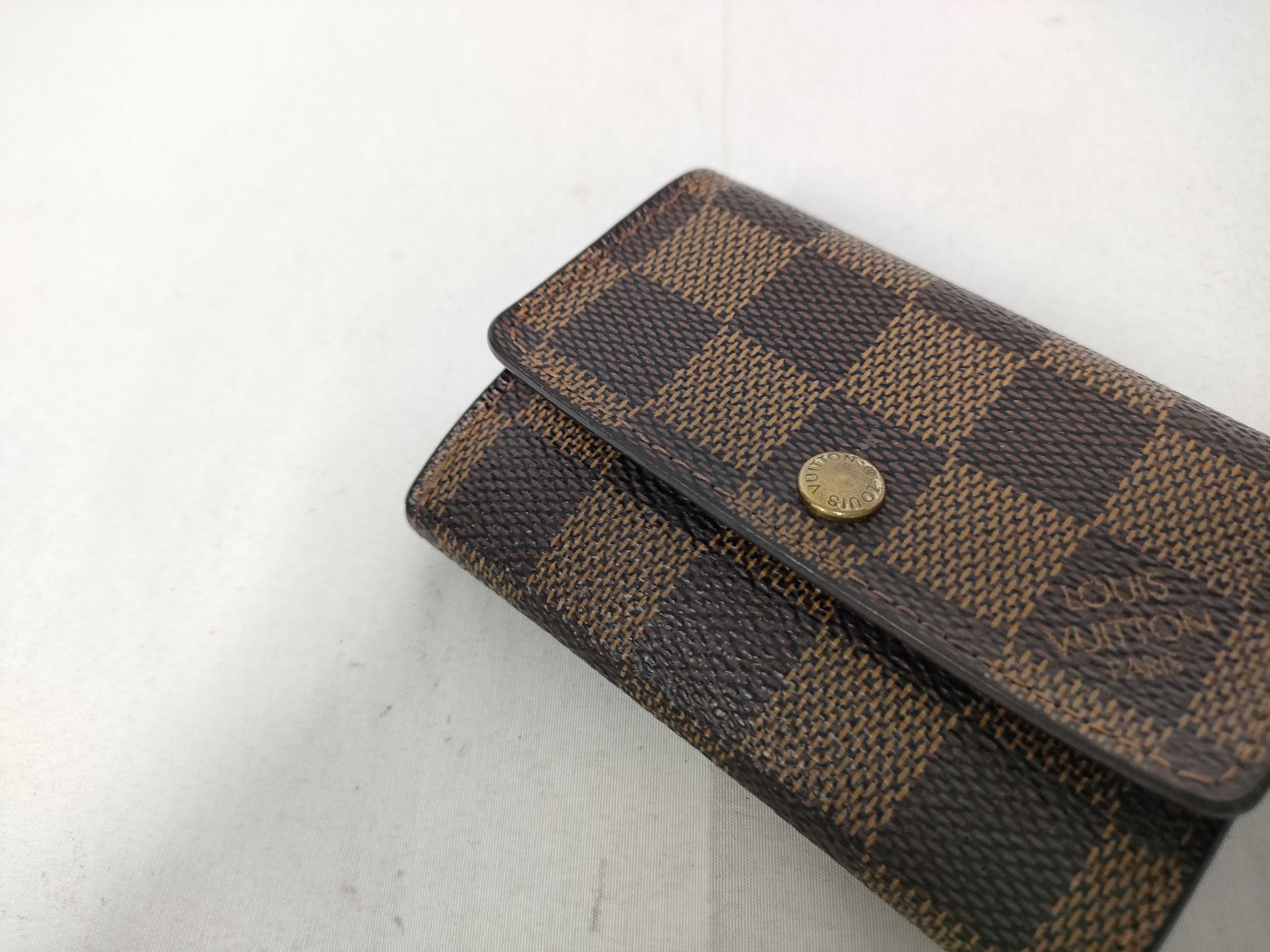 Damier Vuitton Damier Portemonnaie Plat N61930 Coin Case — view 5