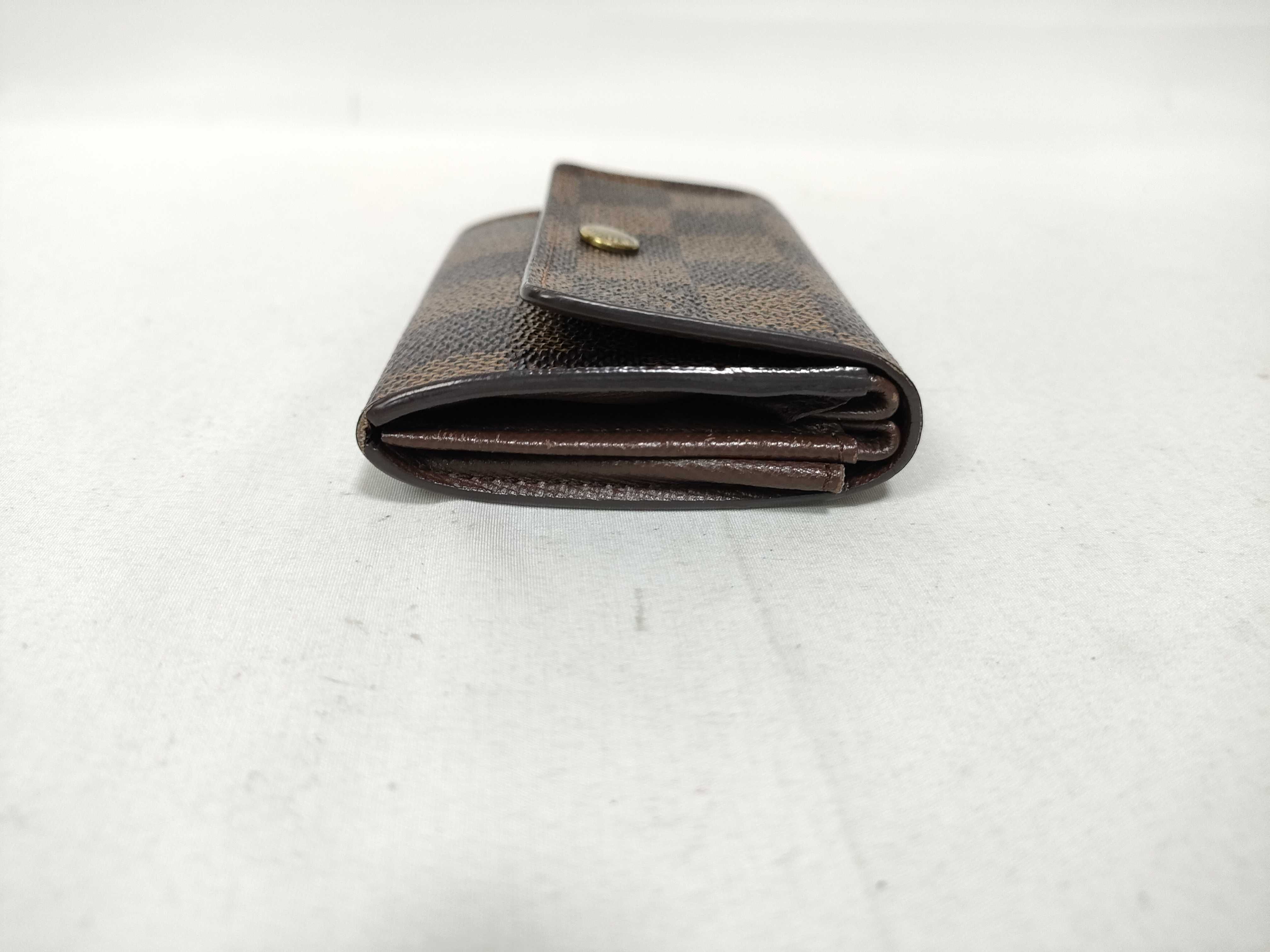 Damier Vuitton Damier Portemonnaie Plat N61930 Coin Case — view 6