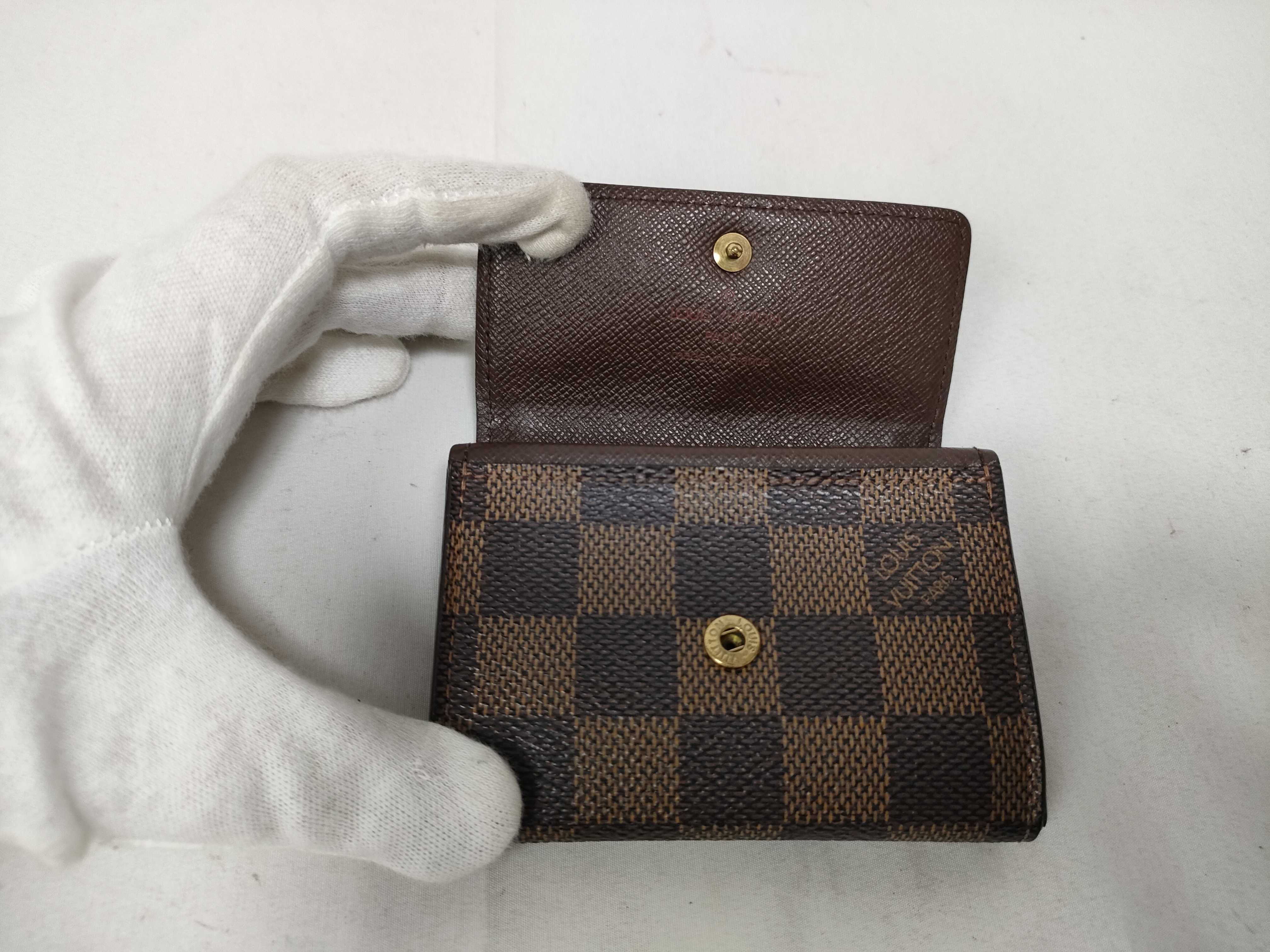 Damier Vuitton Damier Portemonnaie Plat N61930 Coin Case — view 9