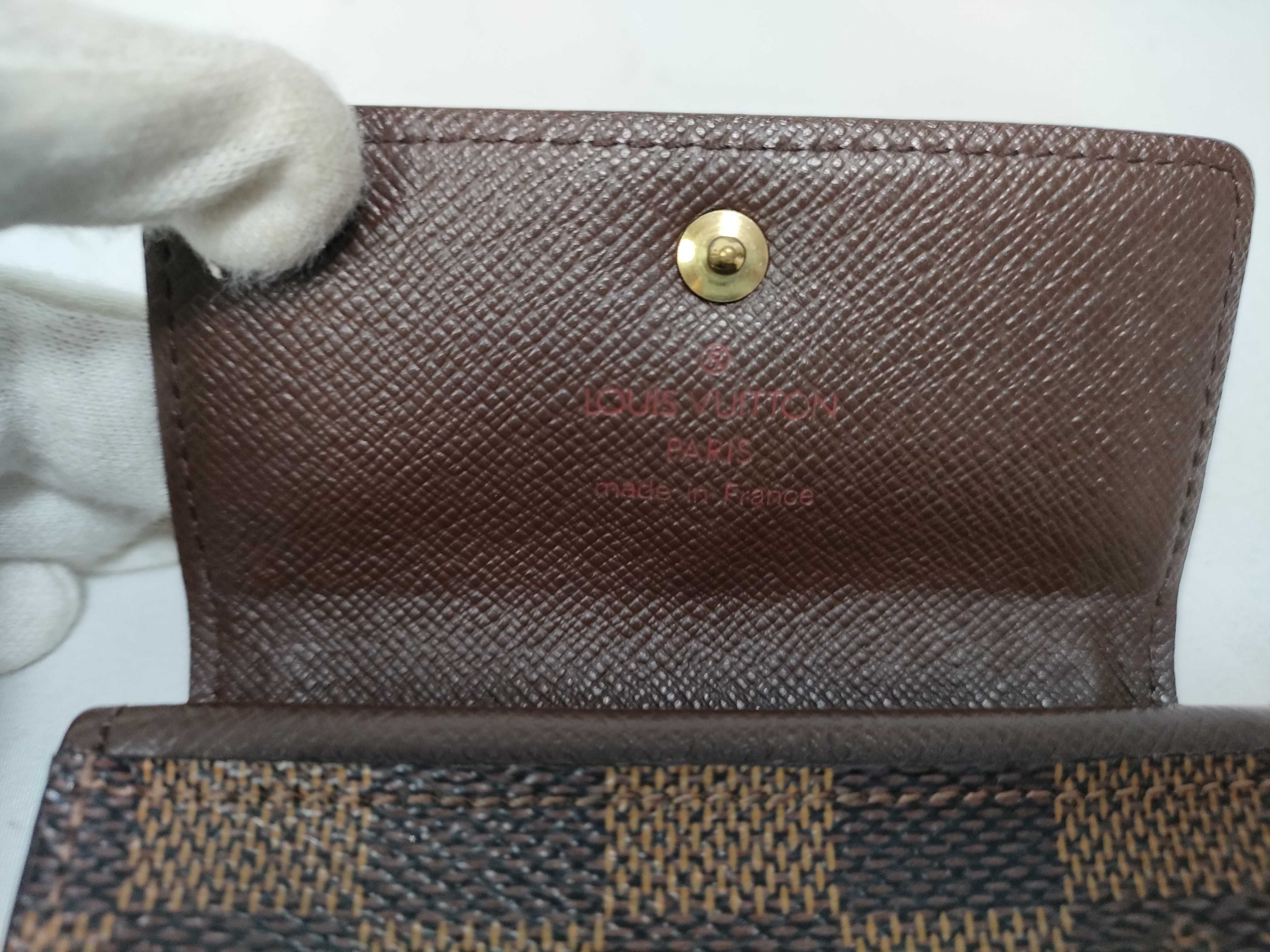 Damier Vuitton Damier Portemonnaie Plat N61930 Coin Case — view 10