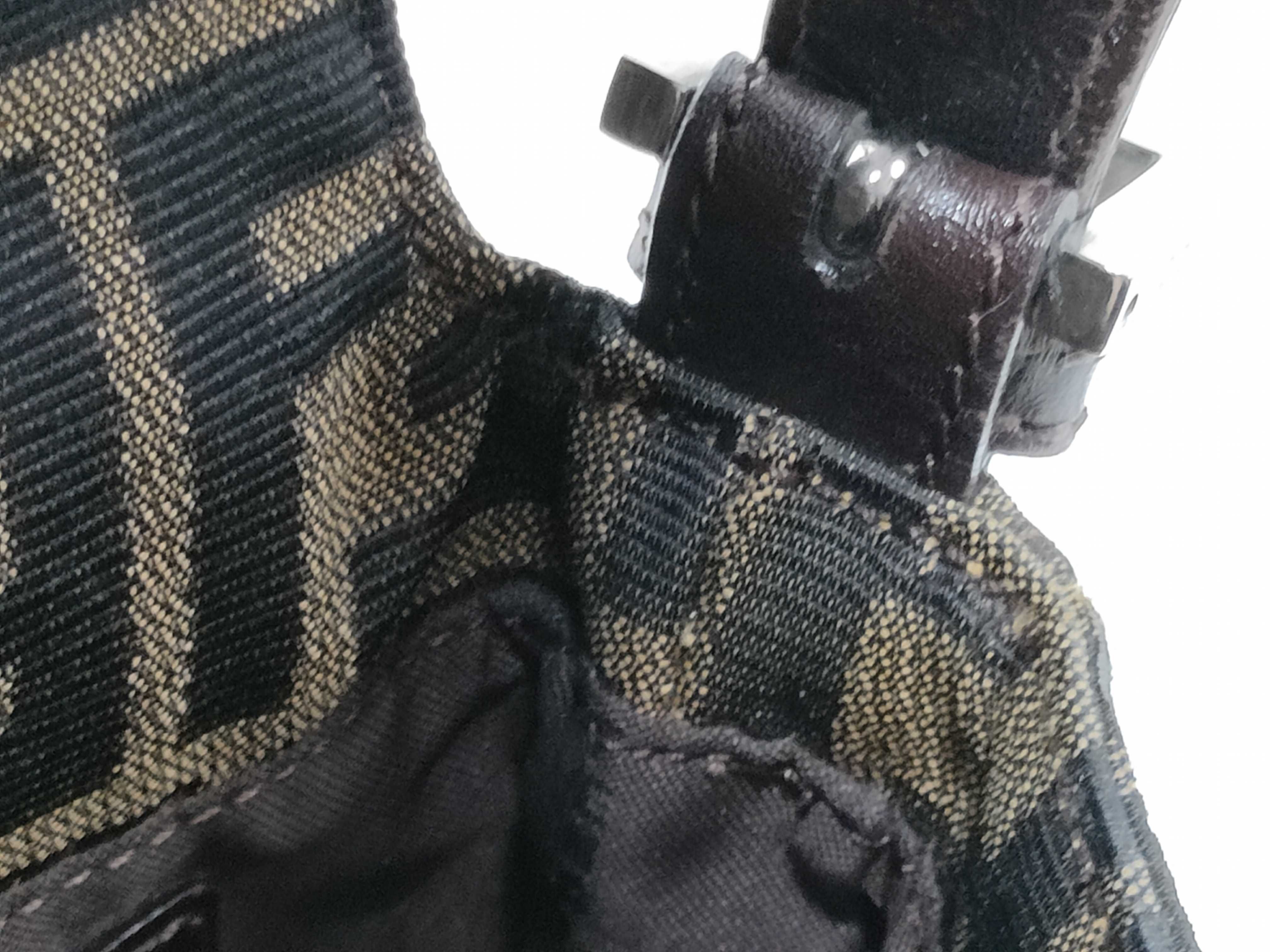 Zucca pattern brown Zucca pattern leather vintage shoulder bag — view 11