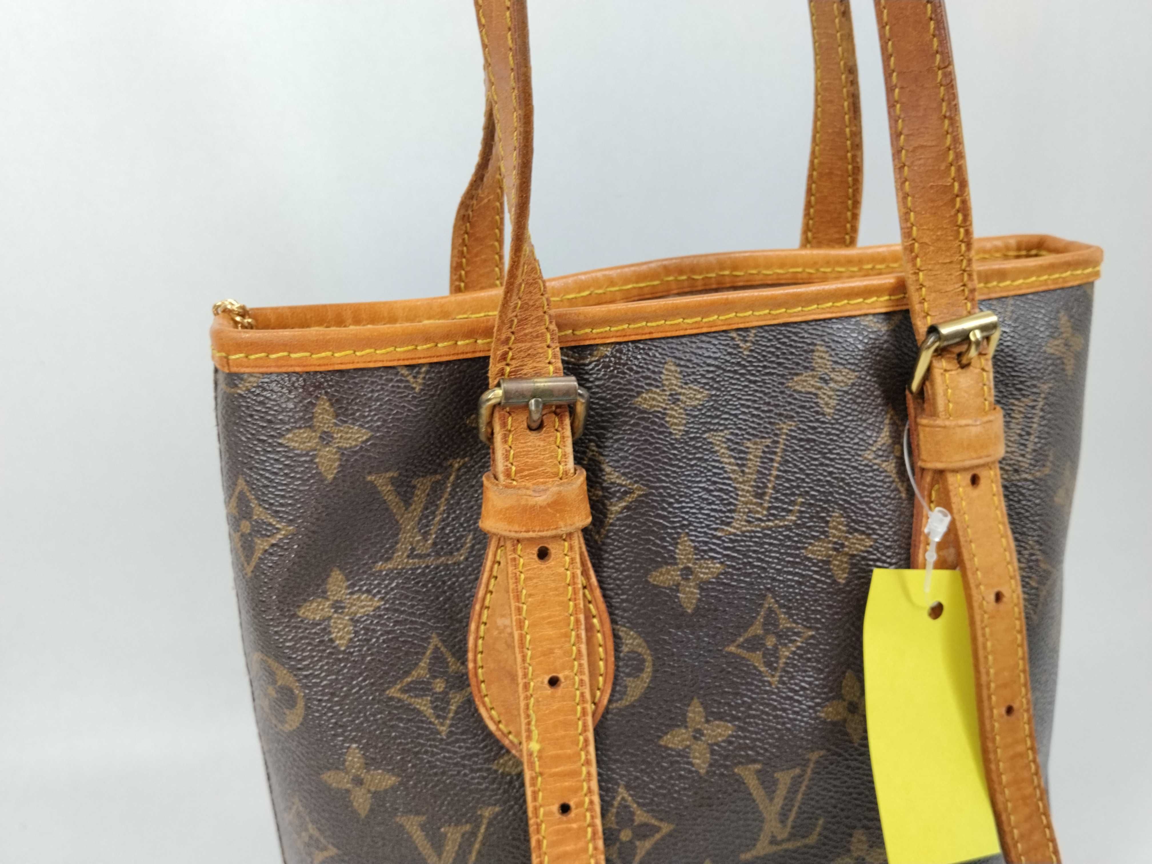 Monogram Bucket PM Tote Bag with Pouch — view 3