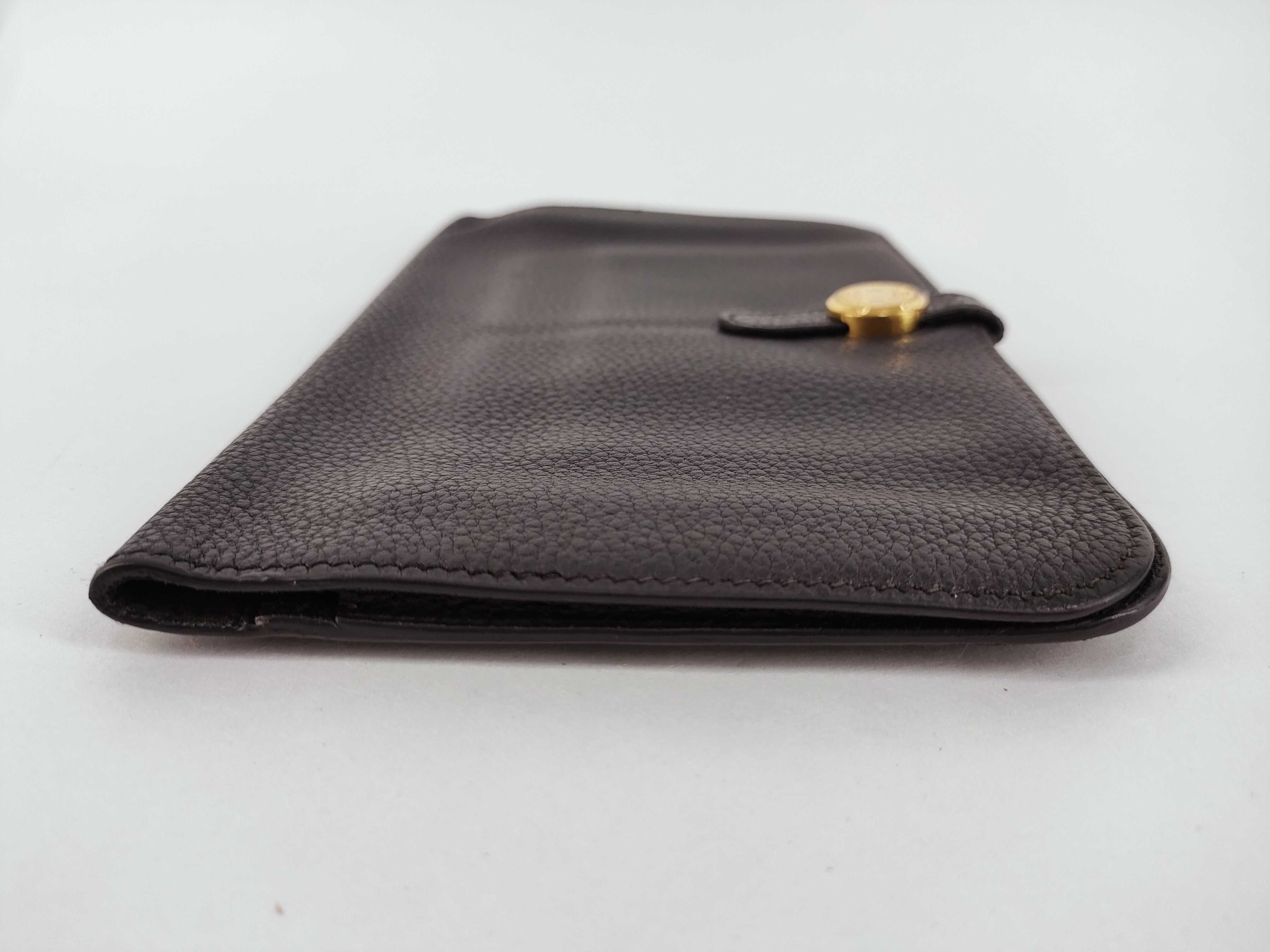 Dogon Hermes Dogon GM Black Wallet — view 4