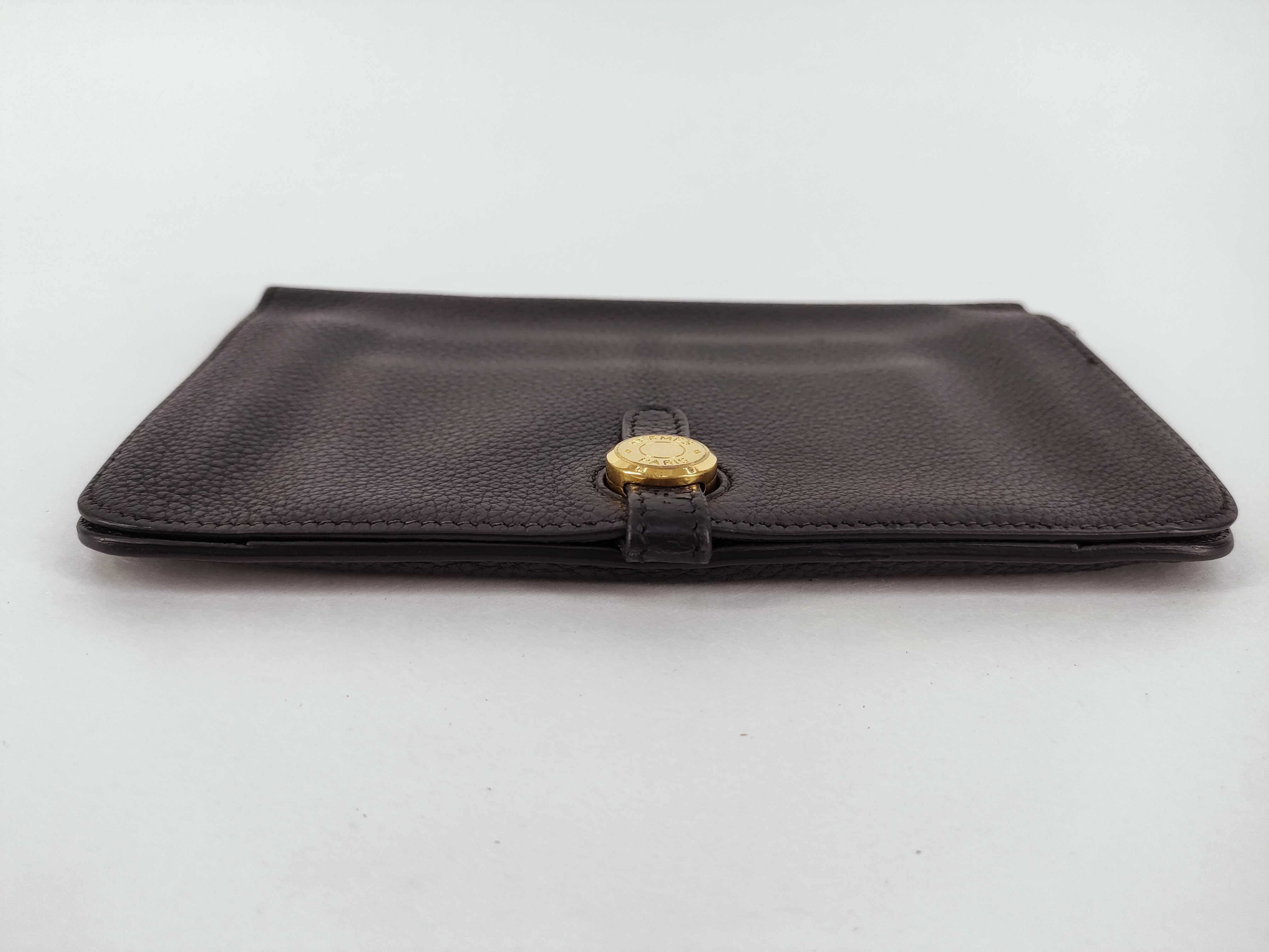 Dogon Hermes Dogon GM Black Wallet — view 5