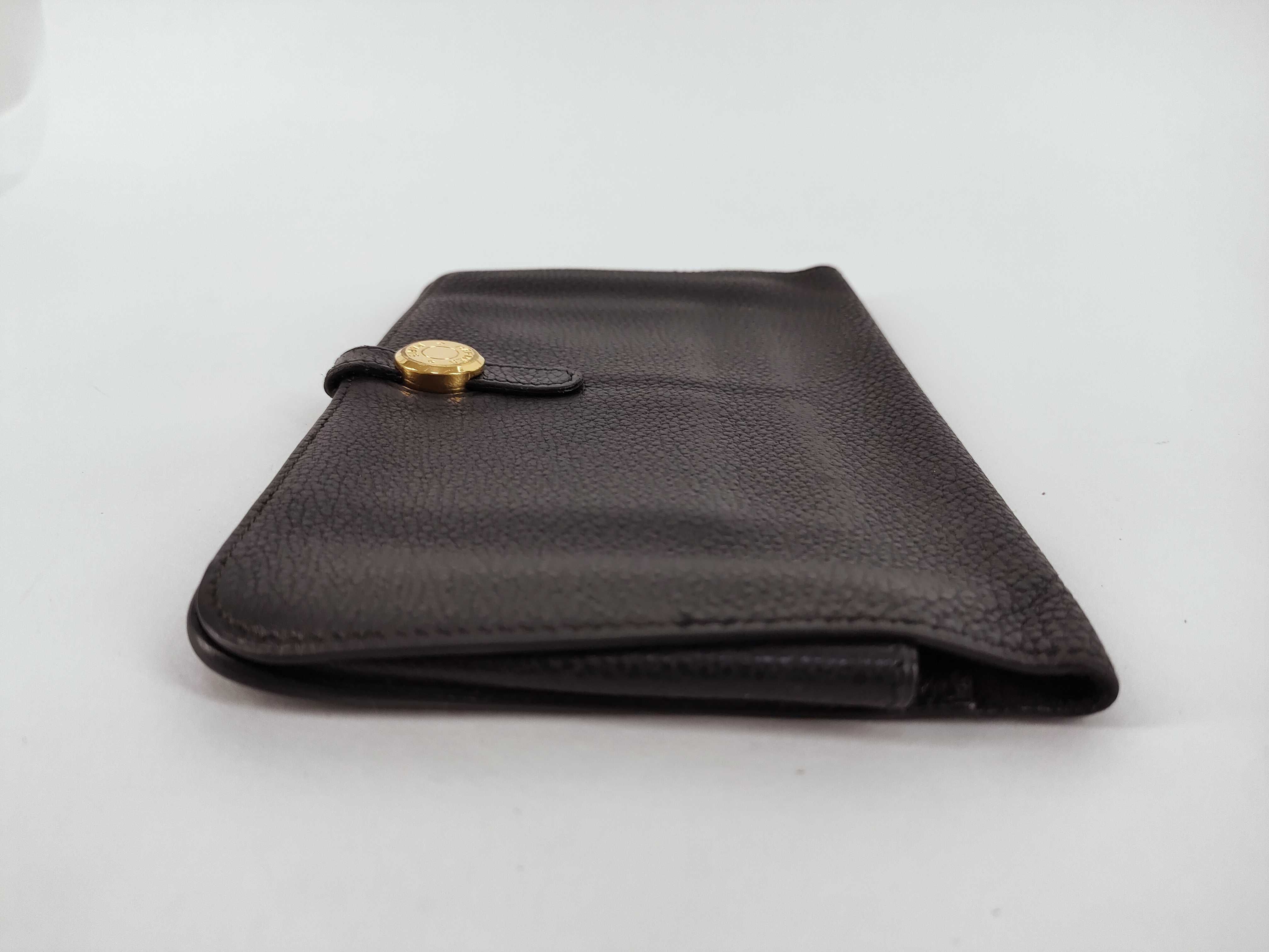 Dogon Hermes Dogon GM Black Wallet — view 6