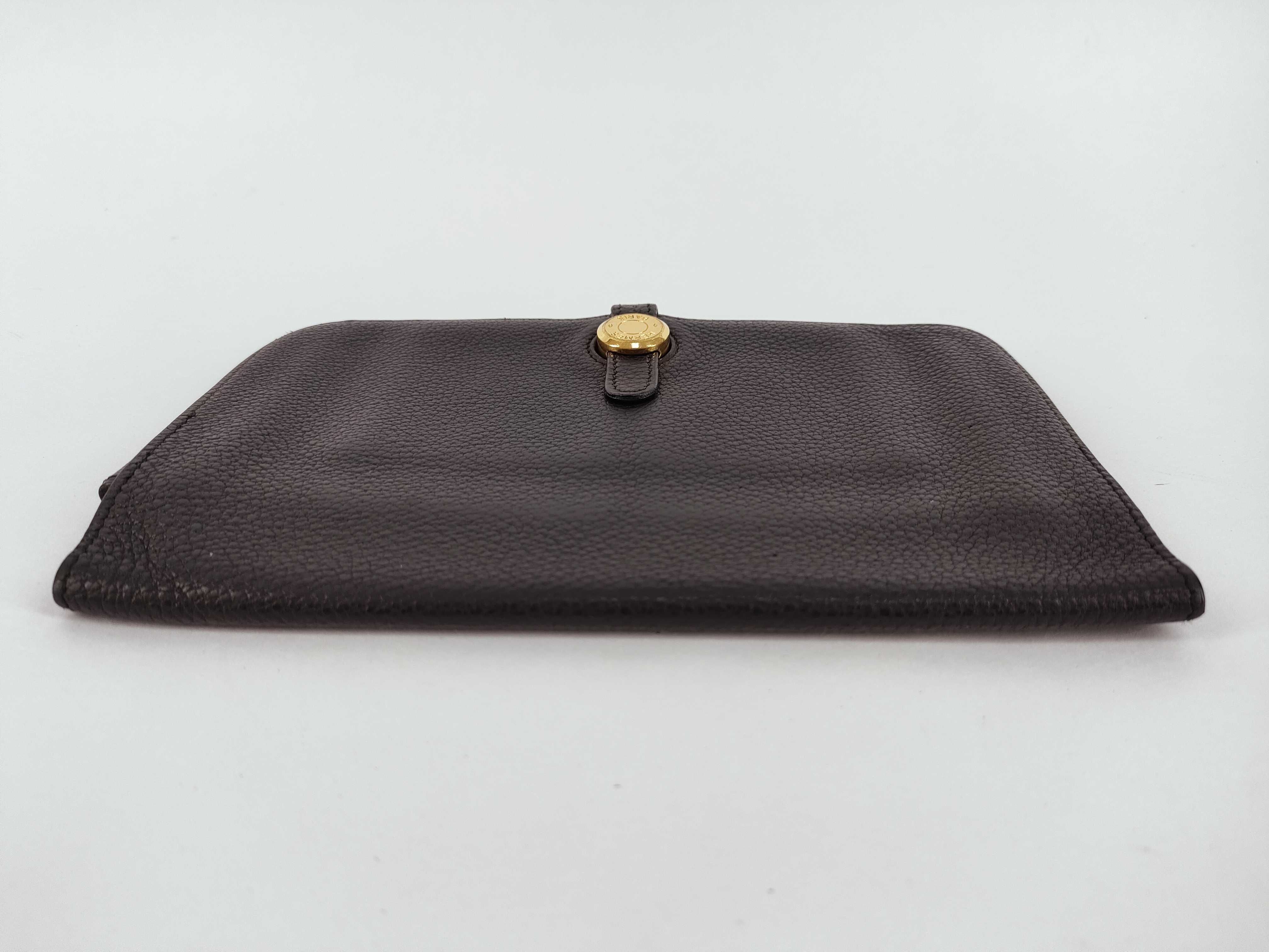 Dogon Hermes Dogon GM Black Wallet — view 7