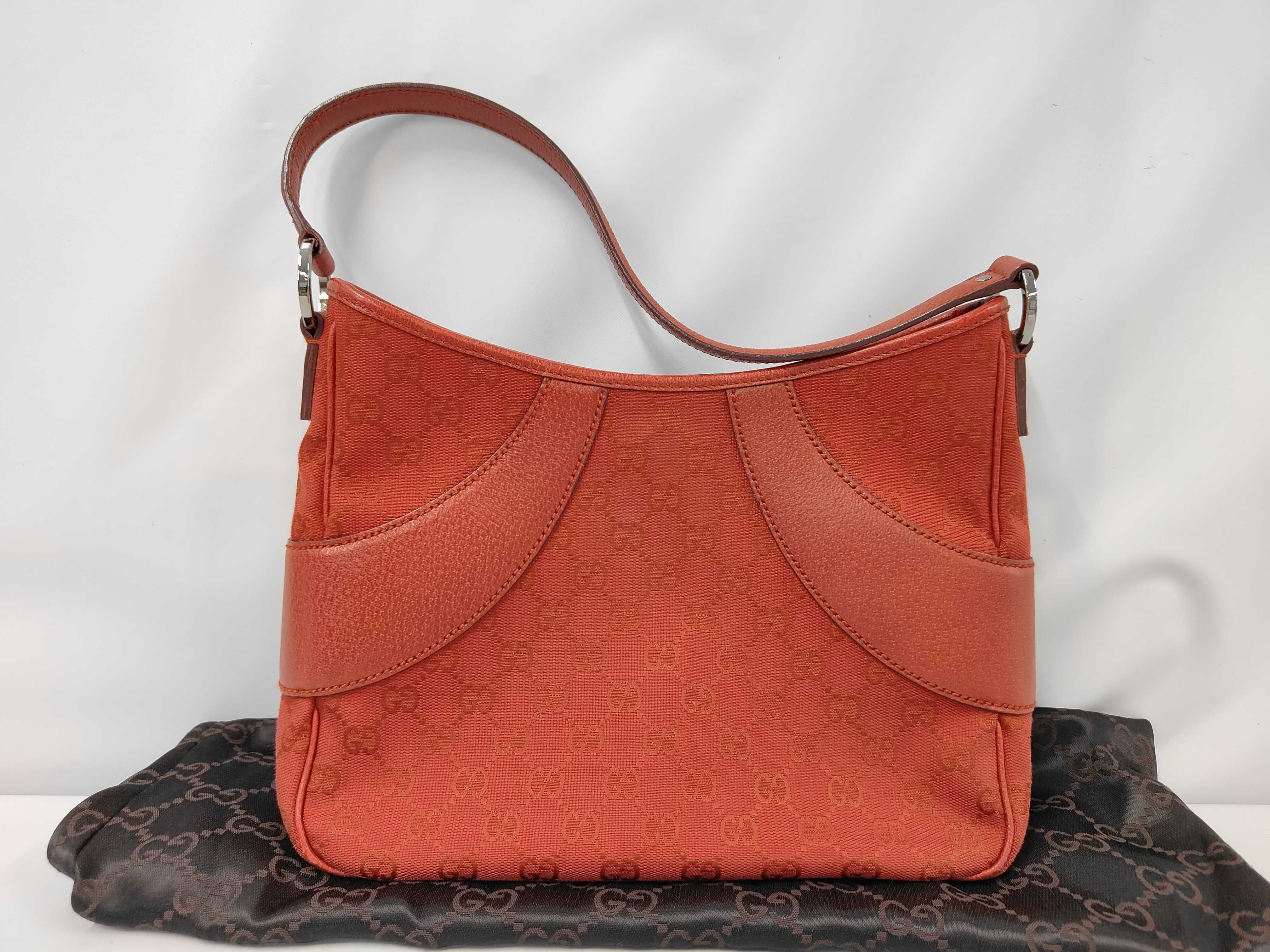 GG Canvas Handbag One-Shoulder Bag with Dust Bag