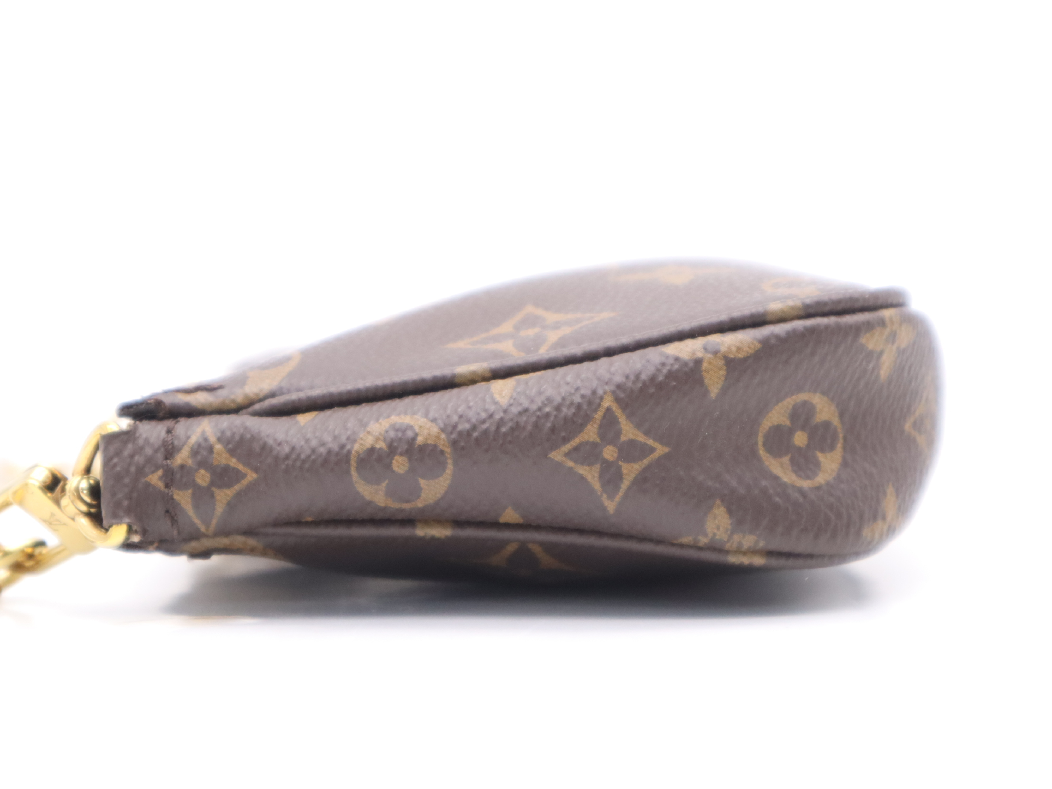 M44813 Monogram Multi Pochette Accessoires Khaki Shoulder Bag with 2 Shoulder Straps, 2 Pouches, and Dust Bag — view 12