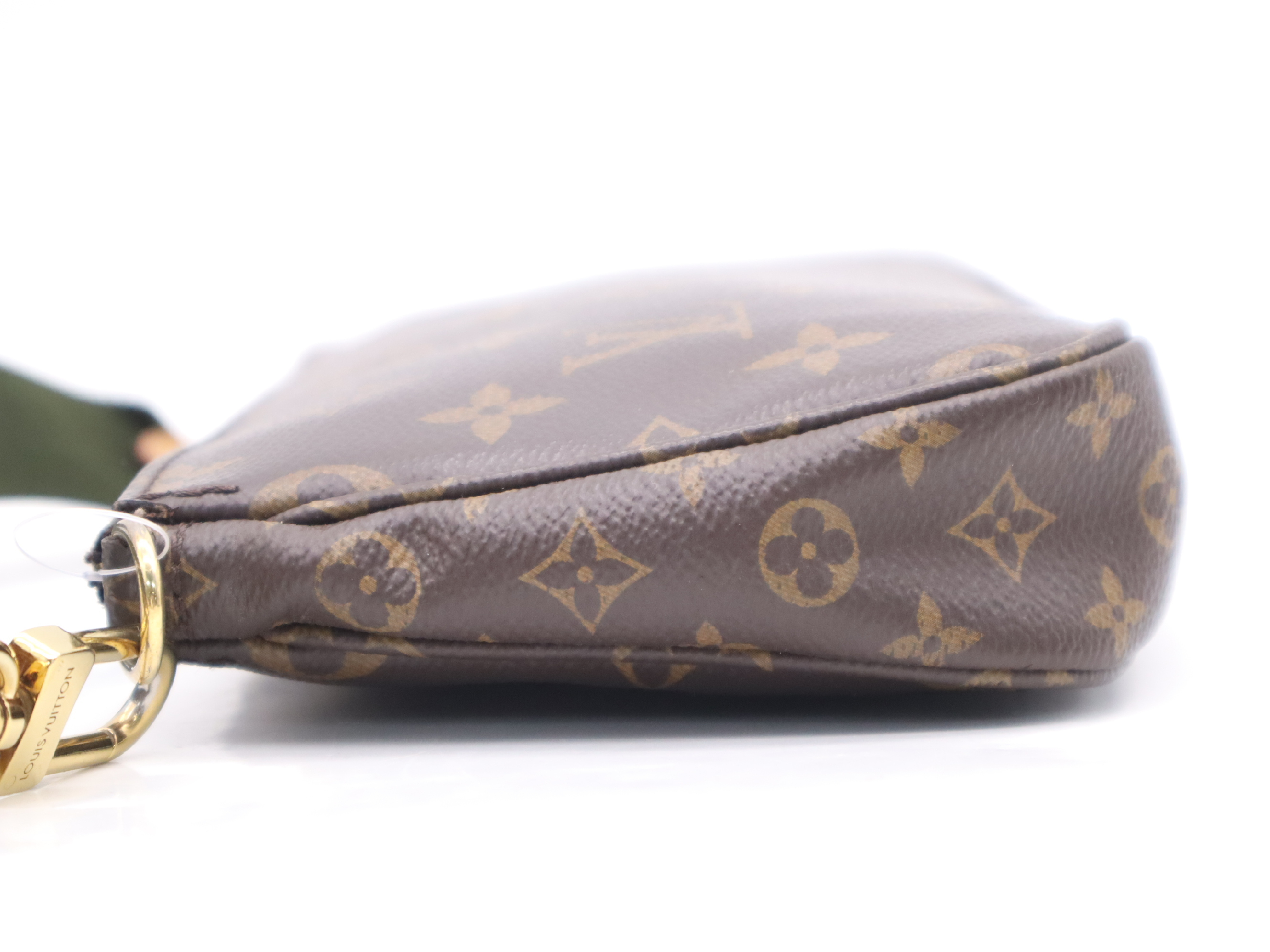M44813 Monogram Multi Pochette Accessoires Khaki Shoulder Bag with 2 Shoulder Straps, 2 Pouches, and Dust Bag — view 3